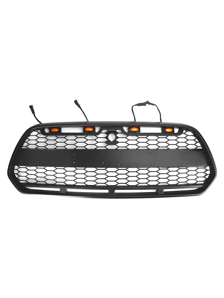 2015-2018 Ford Transit MK8 Raptor Front Bumper Grille Grill w/LED Matte Black