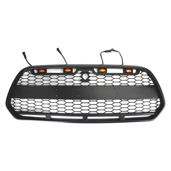 2015-2018 Ford Transit MK8 Raptor Front Bumper Grille Grill w/LED Matte Black
