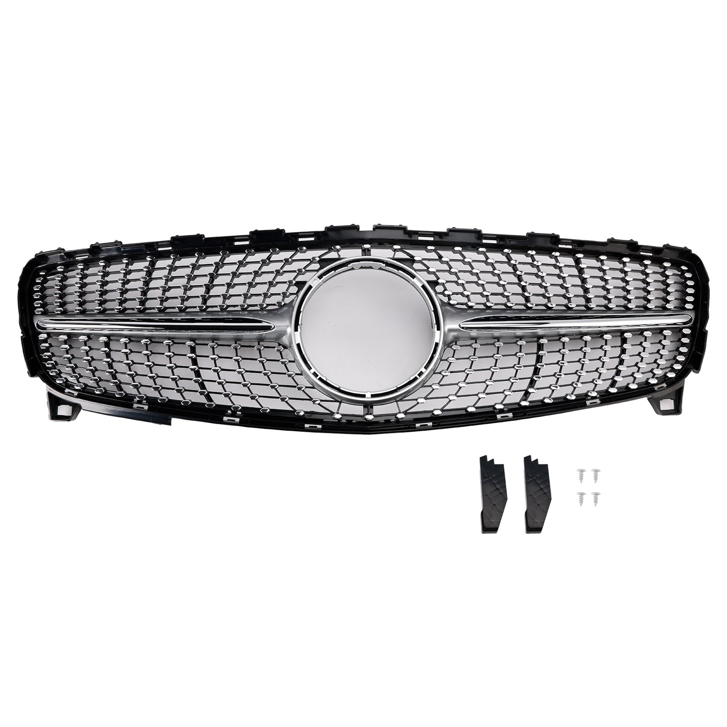 2016-2018 W176 A CLASS MERCEDES BENZ Girll Diamond Front Bumper Grille Grill