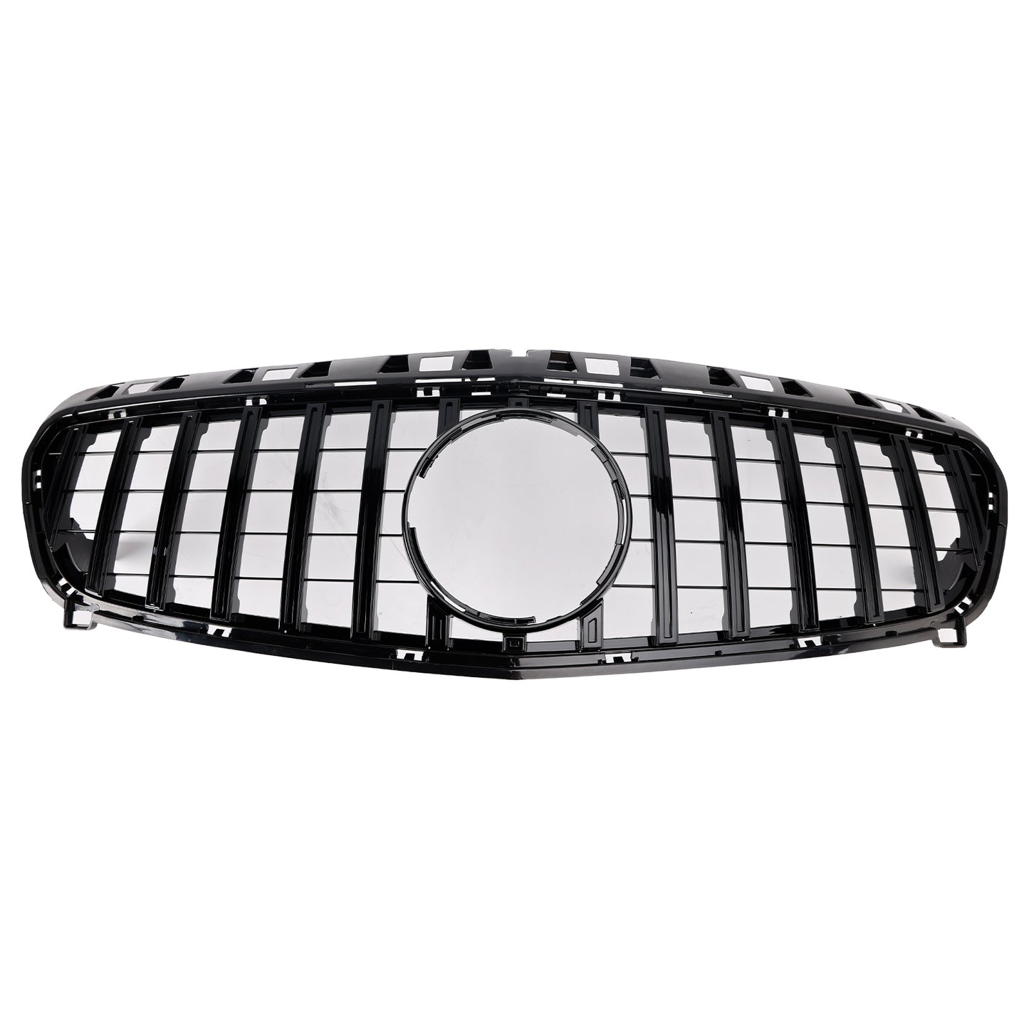 2013-2015 Mercedes Benz A CLASS W176 Front Bumper Grill Grille Gloss Black