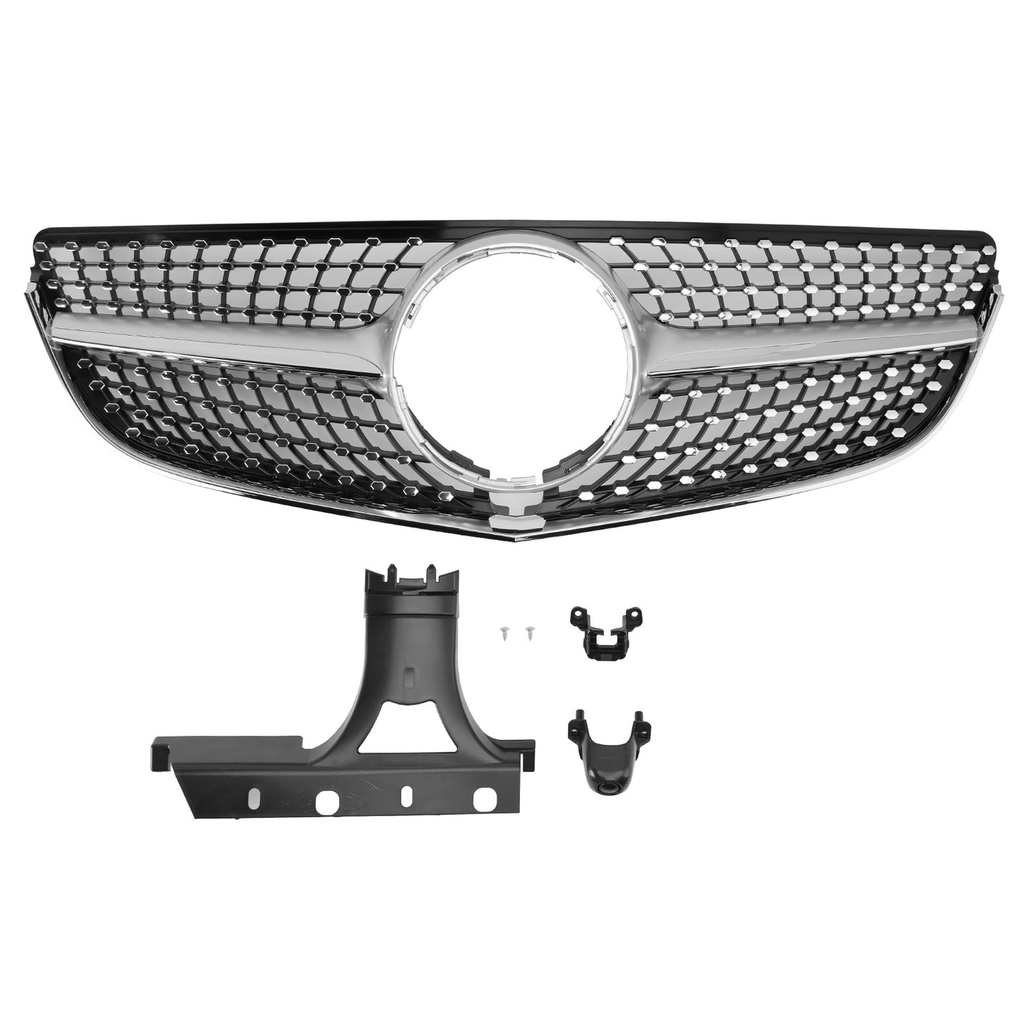 Mercedes E-CLASS W207 C207 Coupe 2014-2017  Diamond Front Bumper Grill Grille