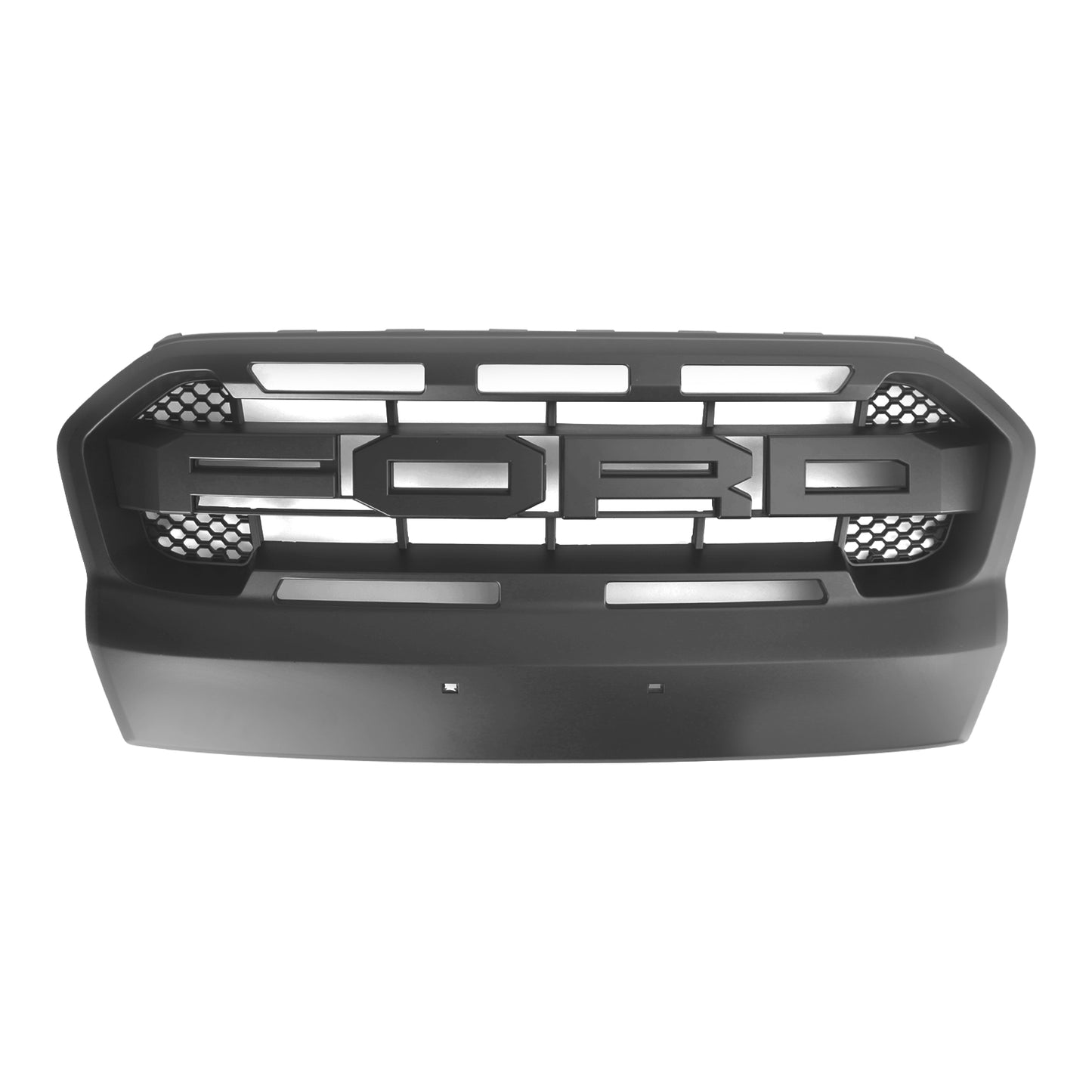 2015-2019 T7 Ford Ranger Front Bumper Grill Ranger Raptor Style Matt Black