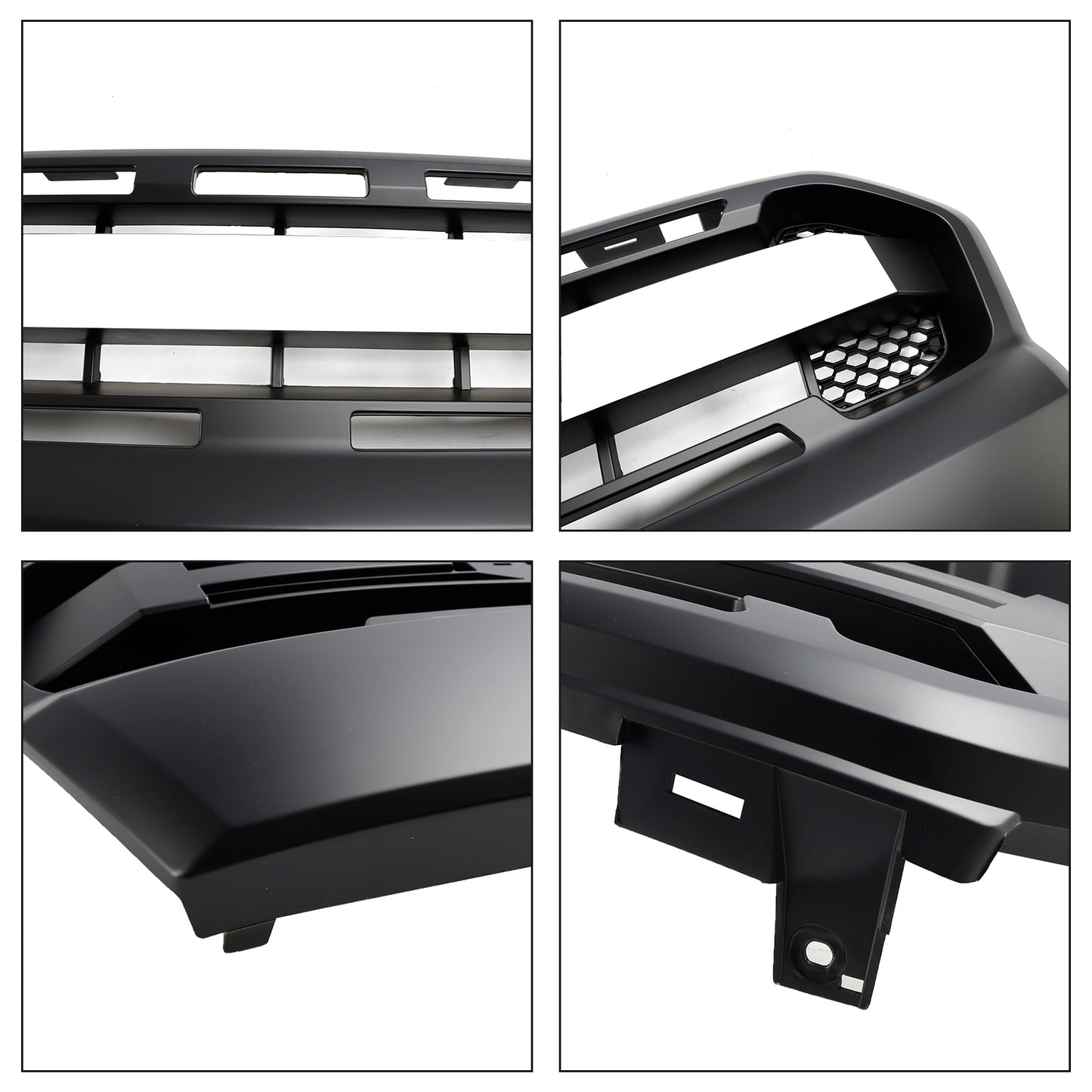 2015 2016 2017 2018 2019 T7 Ford Ranger Front Bumper Grill Ranger Raptor Style Matt Black