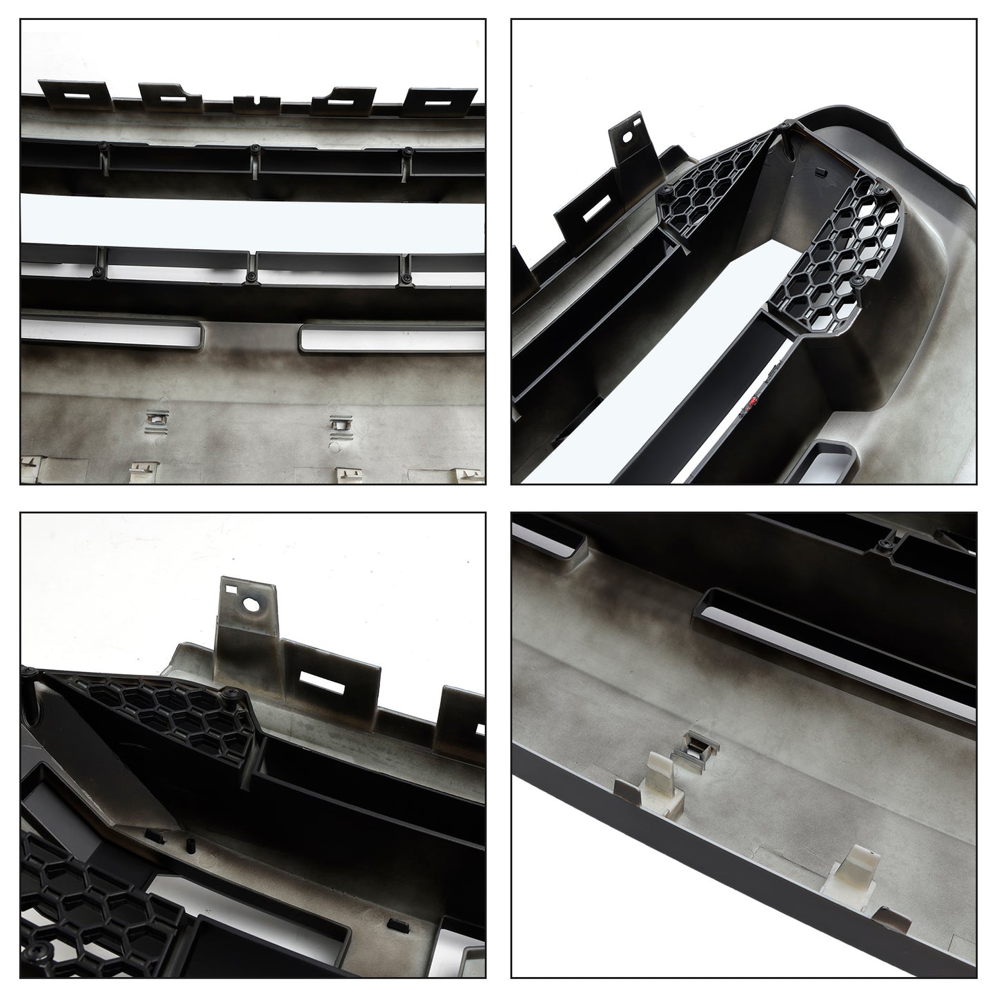 2015 2016 2017 2018 2019 Ford Ranger T7 W/LED Raptor Style Front Bumper Grill Grille