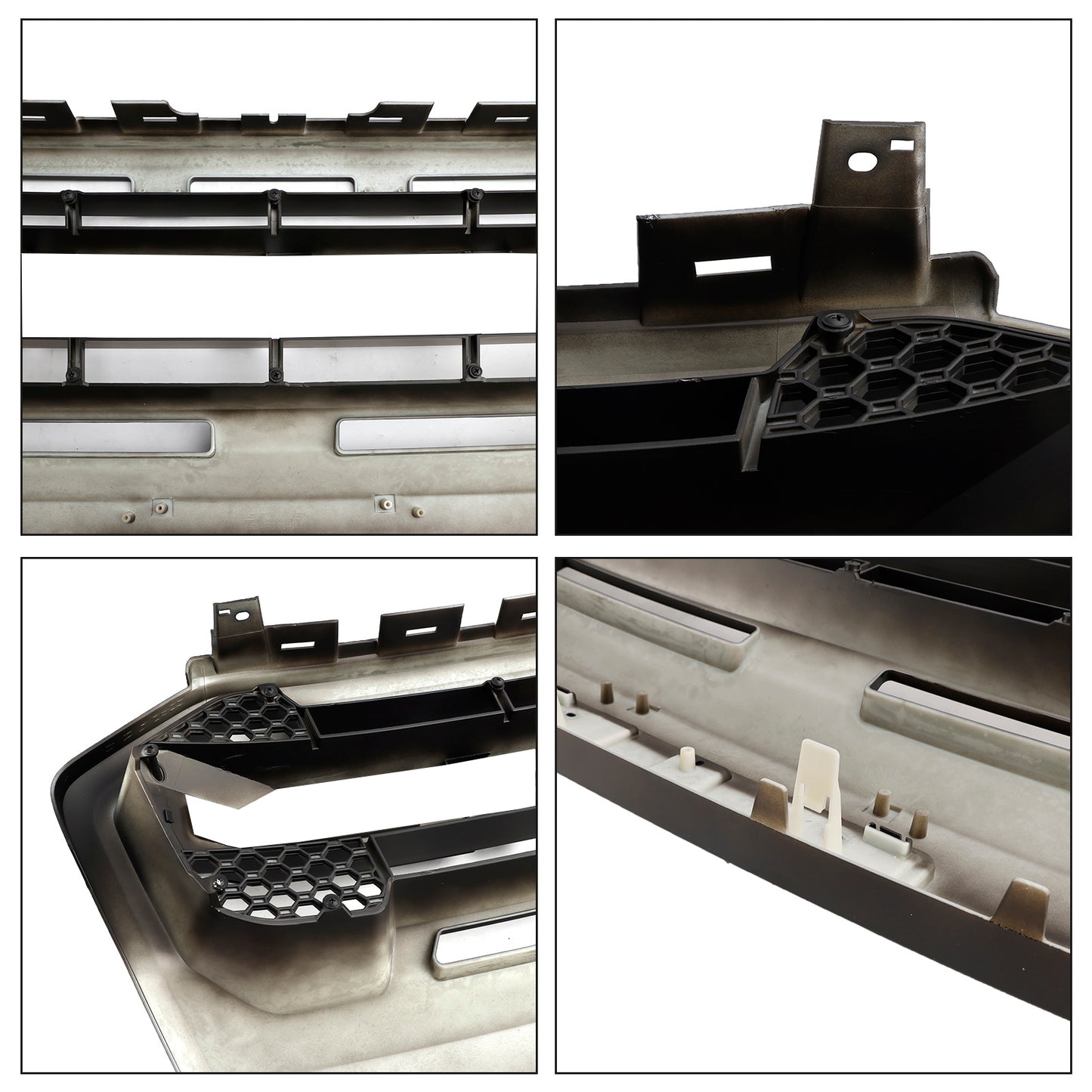 Matt Black Ranger Raptor Style Front Bumper Grille Fit Ford Ranger 2019-2023 T8