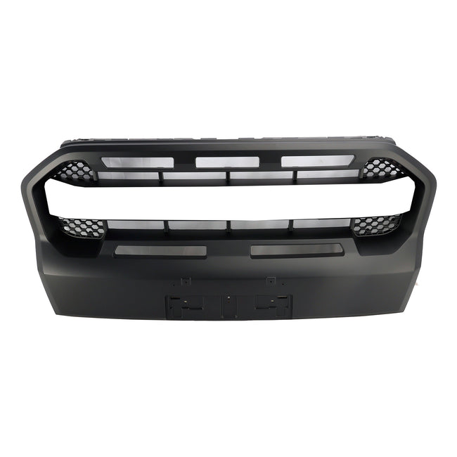 Ford Ranger 2019-2023 T8 Matt Black Ranger Raptor Style Front Bumper Grille