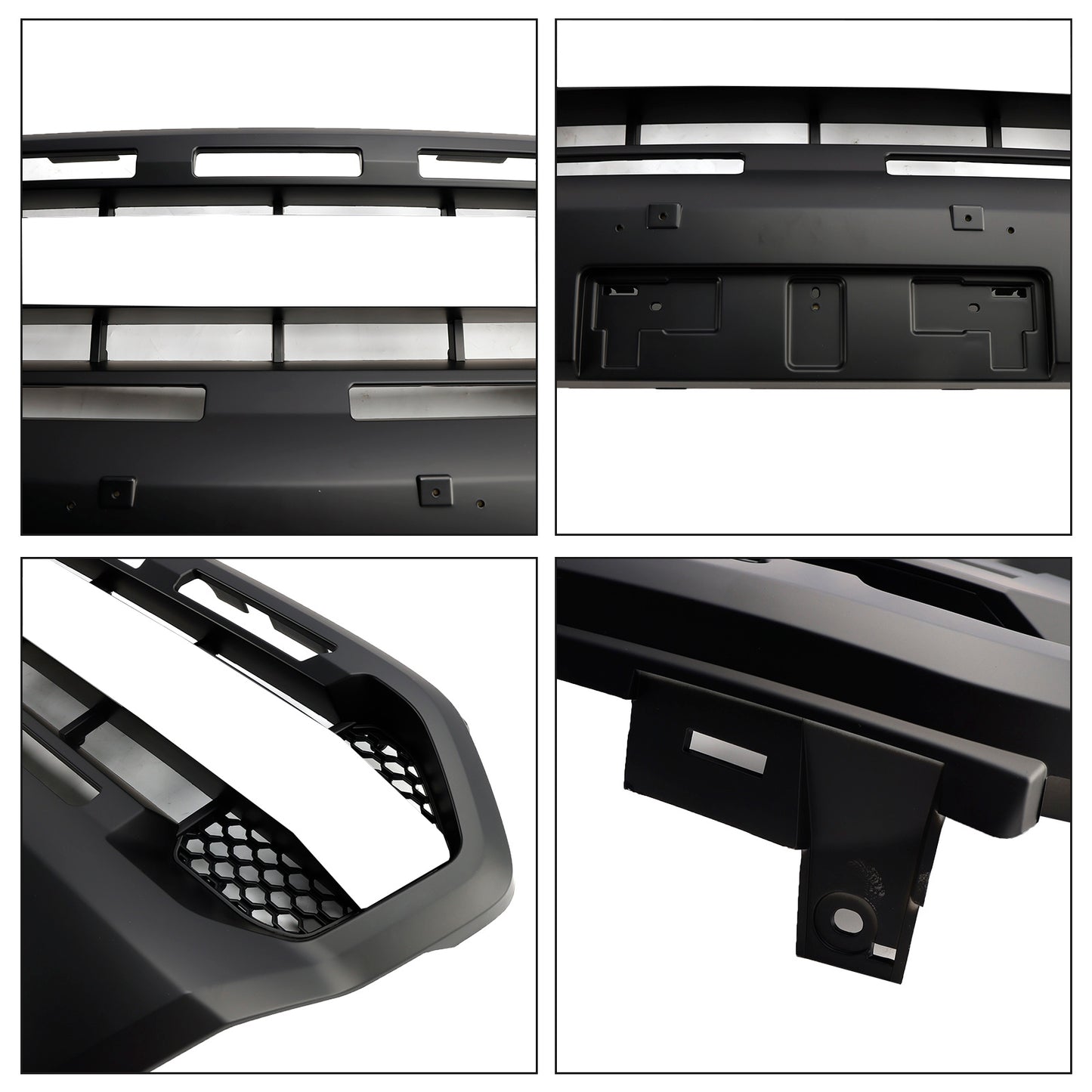2019-2023 Ford Ranger T8 W/LED Raptor Style Front Bumper Grille Grill