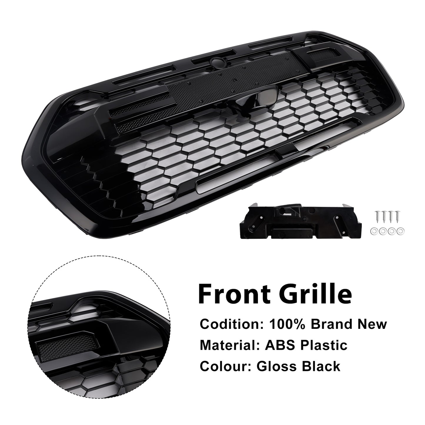 2019-Onwards Ford Transit MK8 Trail Raptor Style Front Bumper Grille 2467809