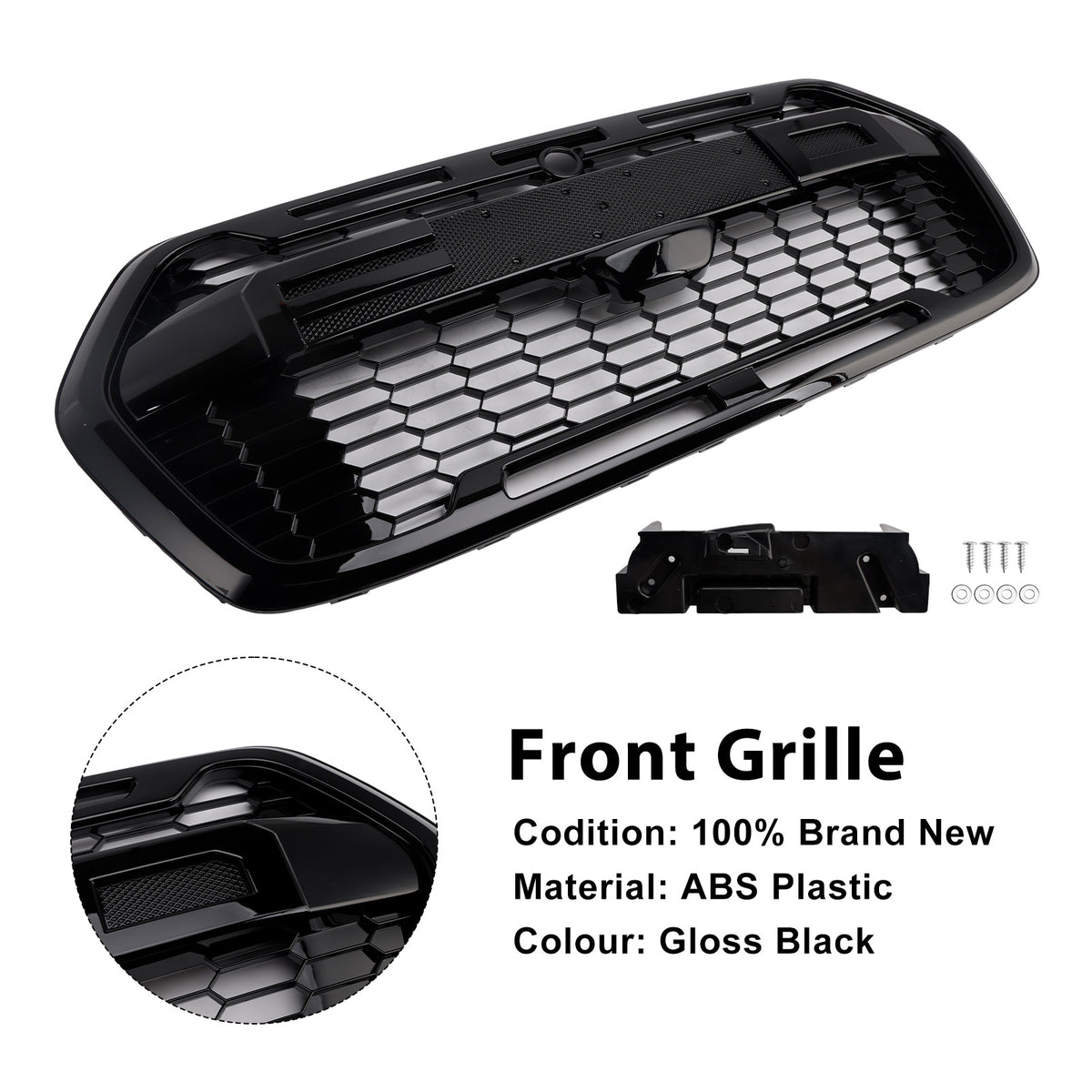 2019-Onwards Ford Transit MK8 Trail Raptor Style Front Bumper Grille 2467809