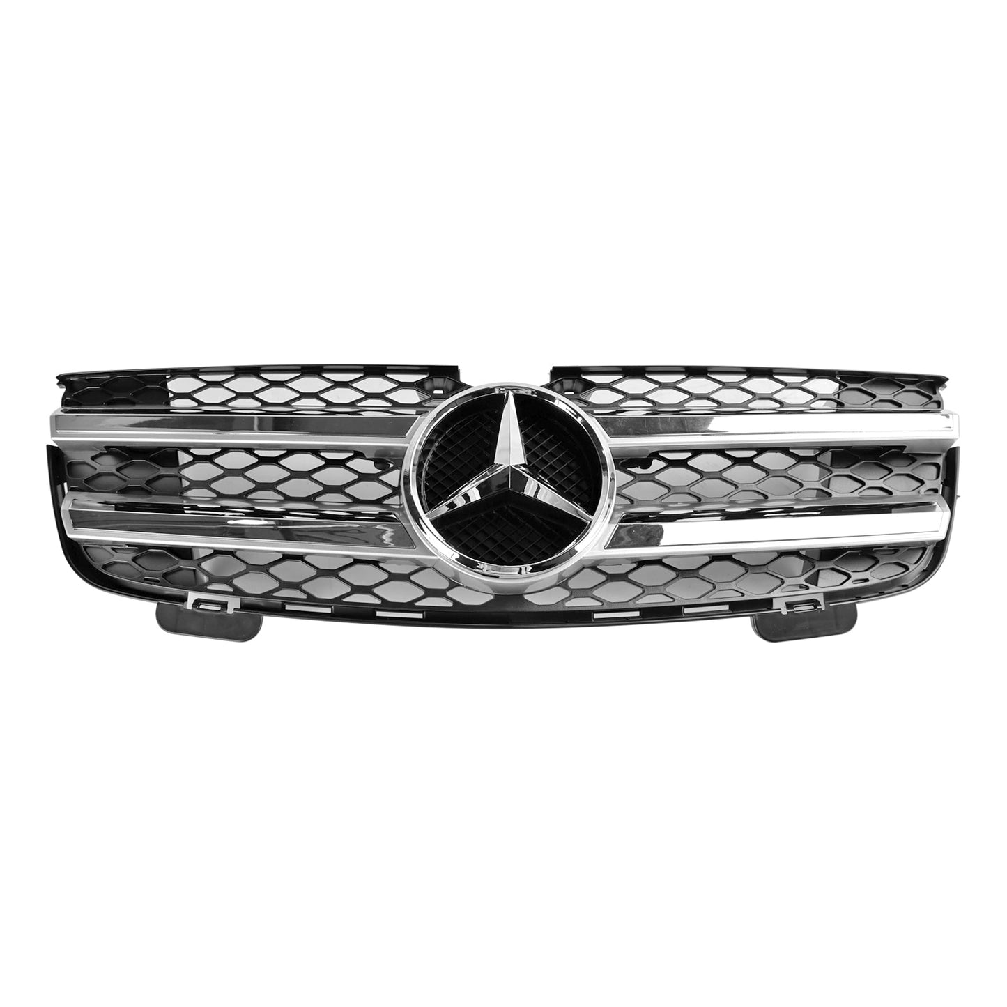 Front Bumper Grille Grill Fit Mercedes Benz GL-Class X164 2007-2009 Chrome