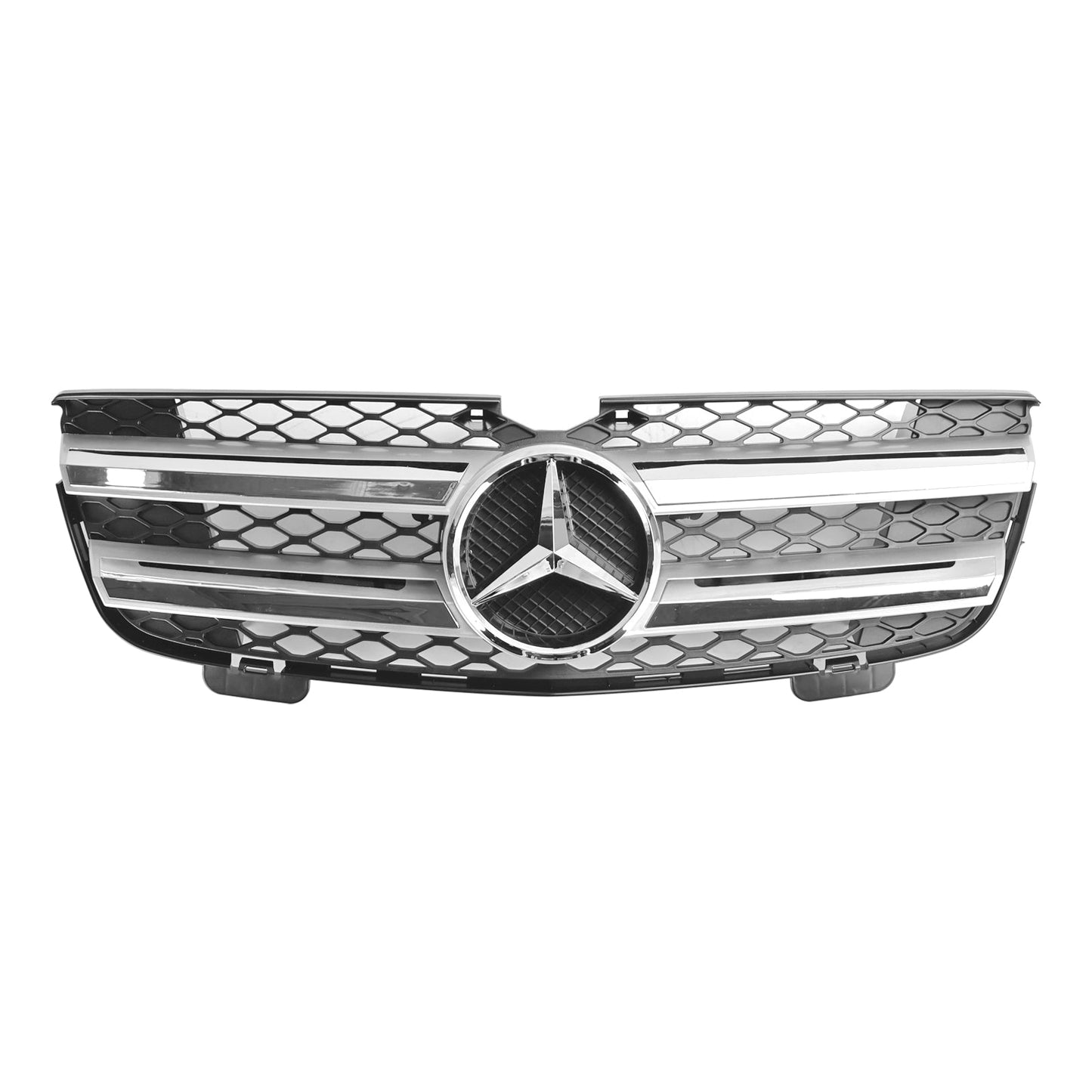 Front Bumper Grille Grill Fit Mercedes Benz GL-Class X164 2007-2009 Chrome