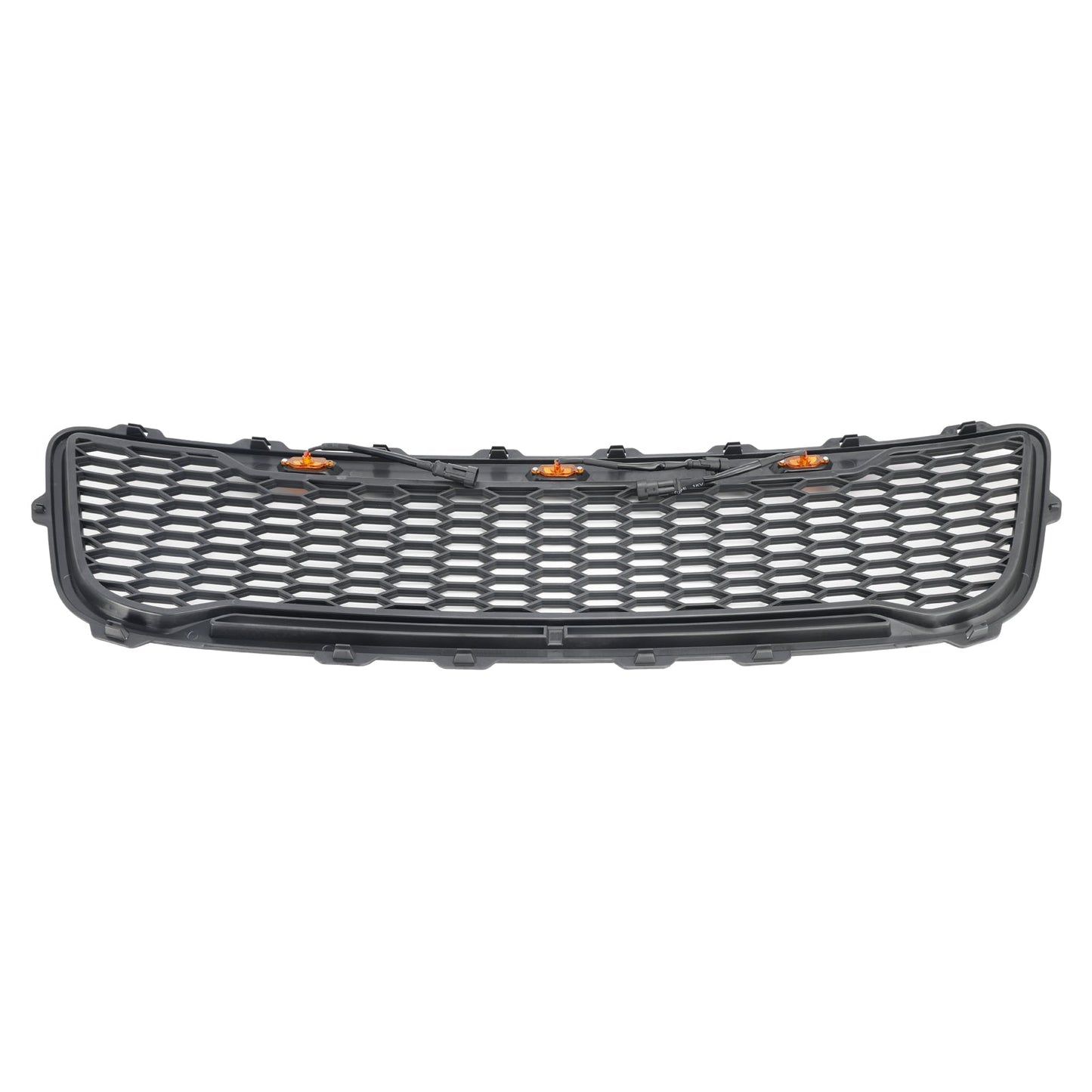 1999-2003 Ford F150 W/ Led Raptor style Matte Black Front Honeycomb Bumper Grille Grill