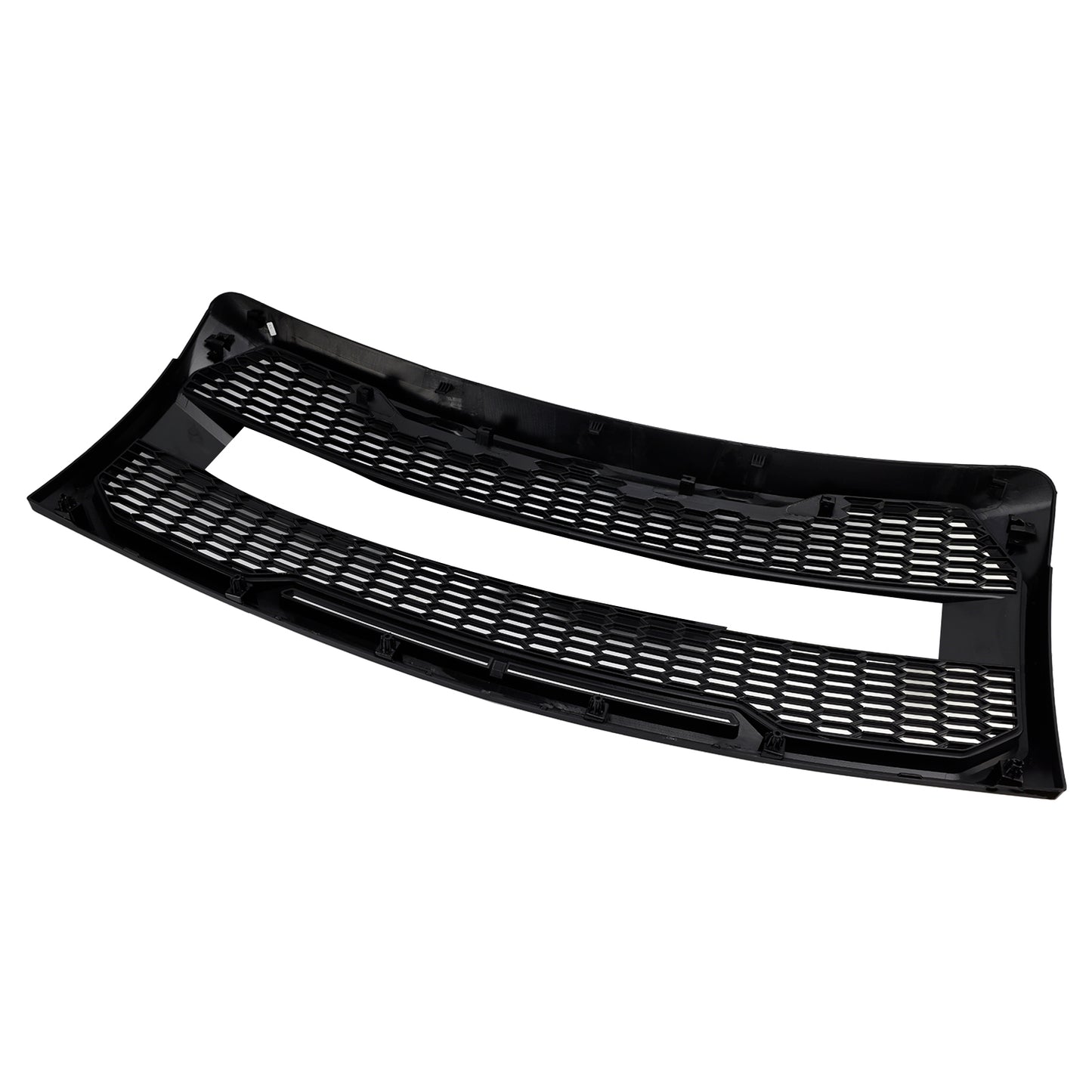 2009-2014 Ford F150 Gloss Black Raptor Style Front Bumper Grille Grill