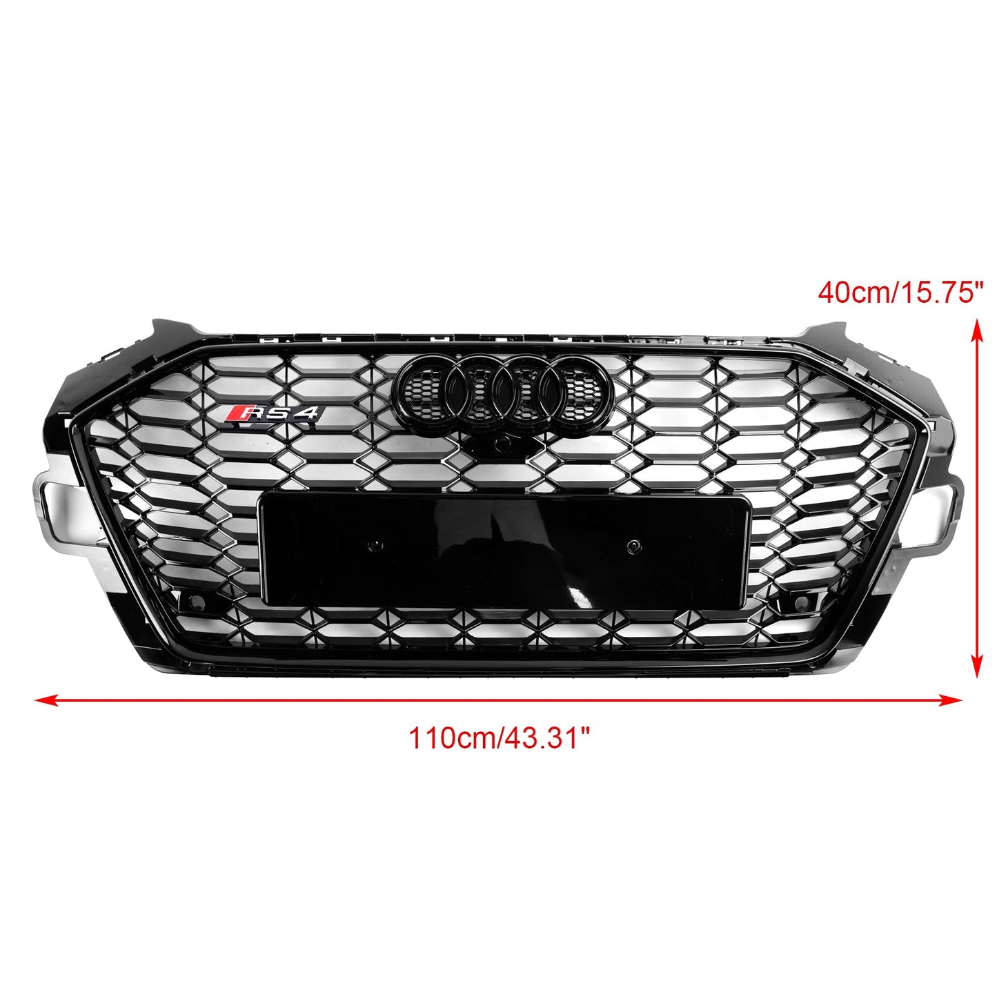 2020-2022 Audi A4 B9.5 A4 S-Line S4 RS4 Style Front Bumper Grill Grille 8W0853651D