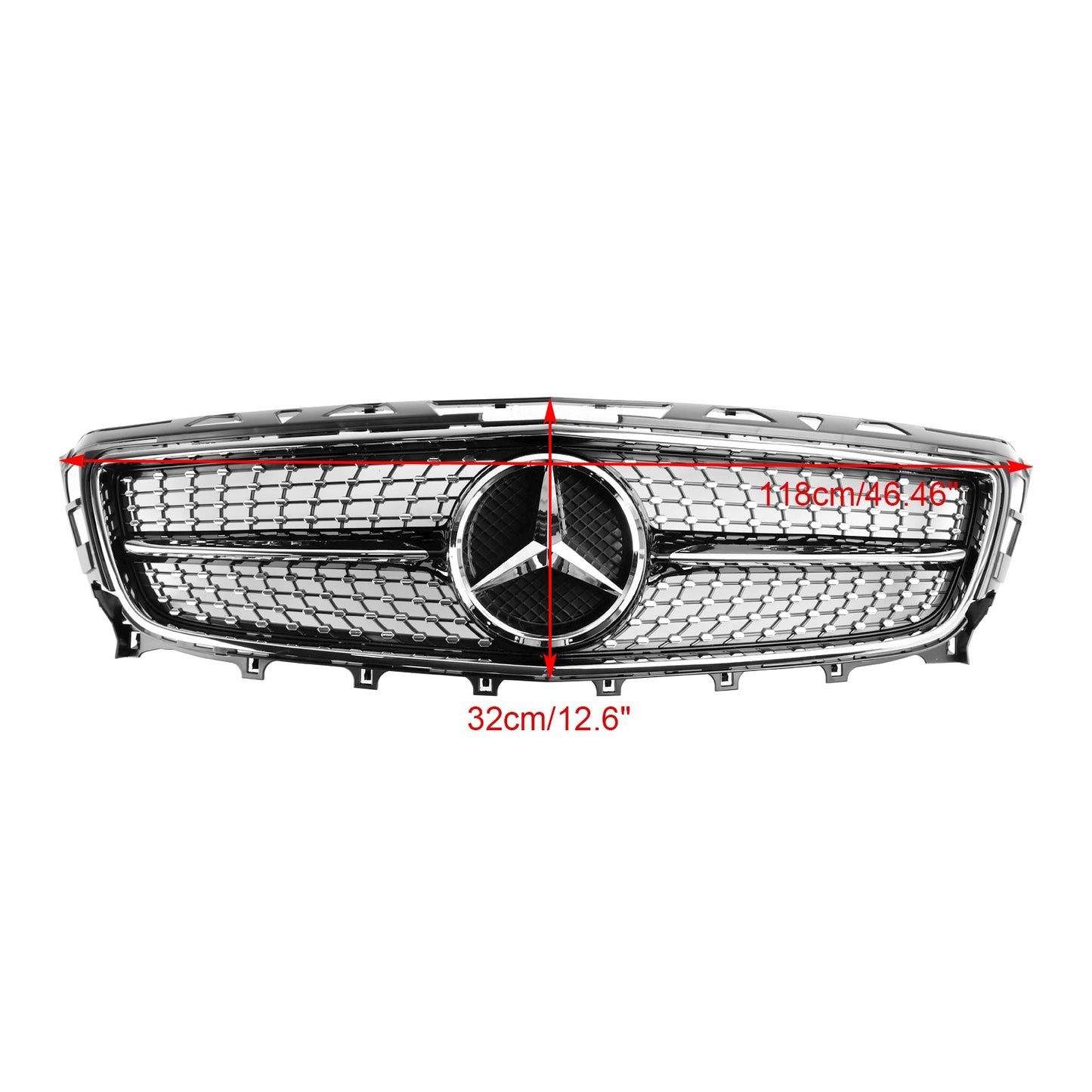 2011-2014 Mercedes-Benz W218 C218 X218 CLS-Class ClS350/500/550 Front Grill Grille