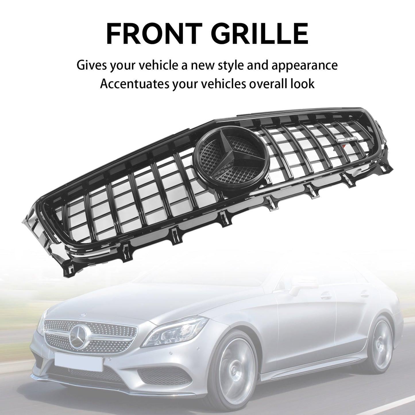 2011-2014 Mercedes-Benz W218 C218 X218 CLS ClS350/500/550 Front Grill Grille GT