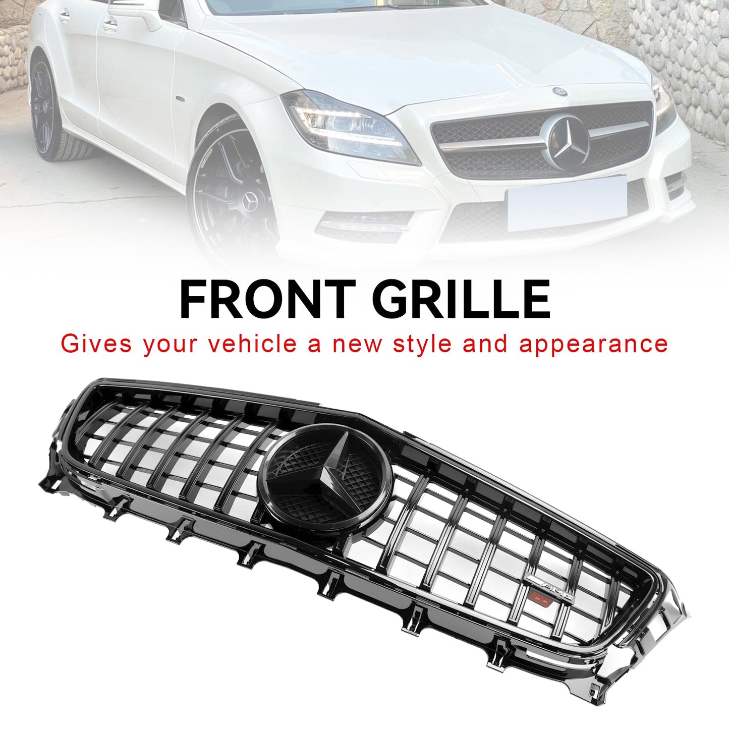 2011-2014 Mercedes-Benz W218 C218 X218 CLS ClS350/500/550 Front Grill Grille GT