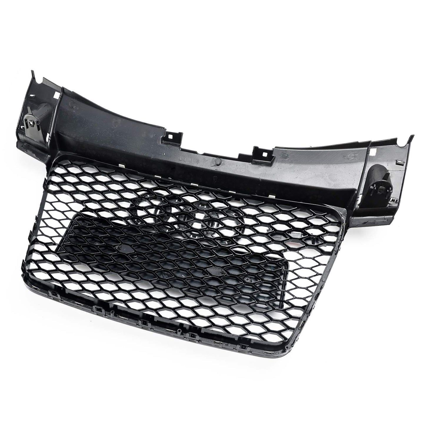 2006-2014 Audi TT TTS RS Style Front Honeycomb Grille Grill Gloss Black