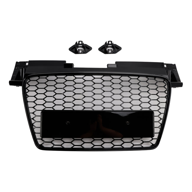 Audi TT TTS 2006-2014RS Style Front Honeycomb Grill Grille Gloss Black