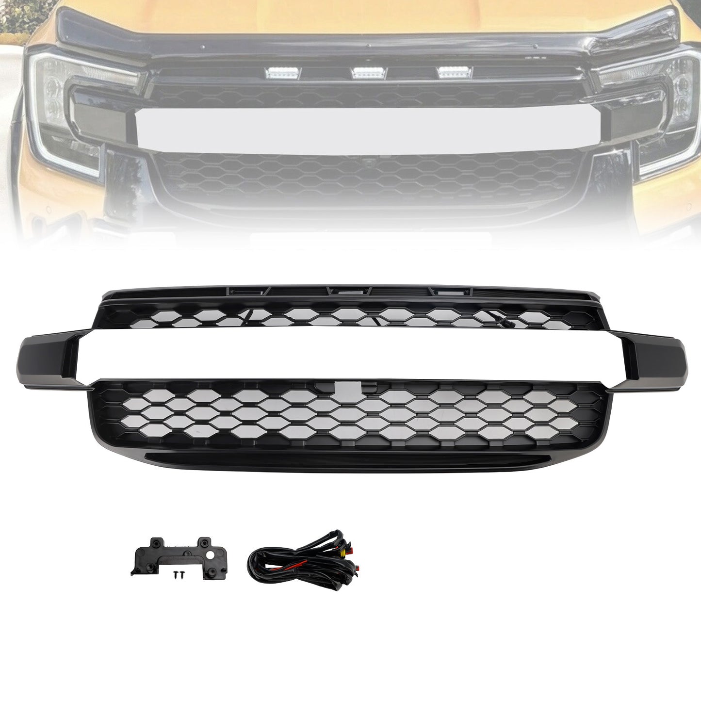 2023-2024 Ford Ranger Everest Next Gen Wildtrak Front Bumper Grill Grille