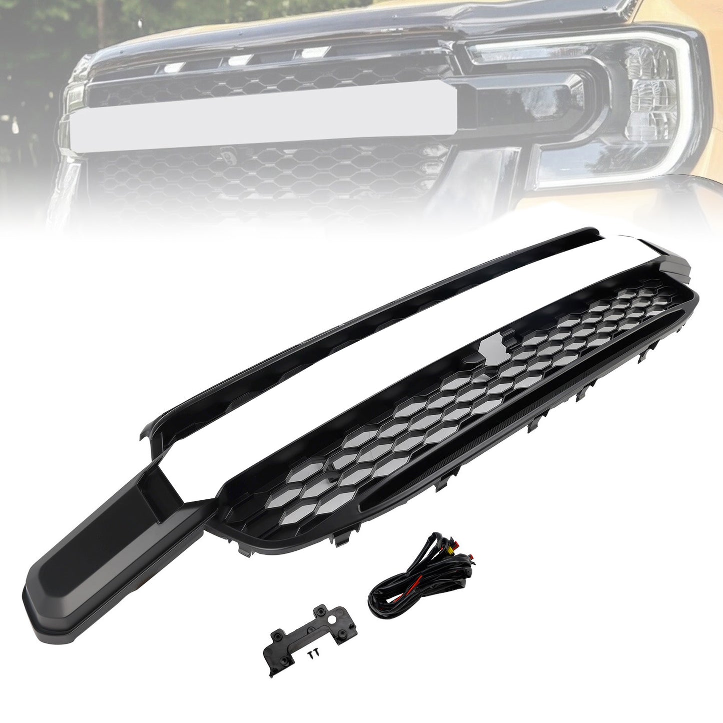 2023-2024 Ford Ranger Everest Next Gen Wildtrak Front Bumper Grill Grille