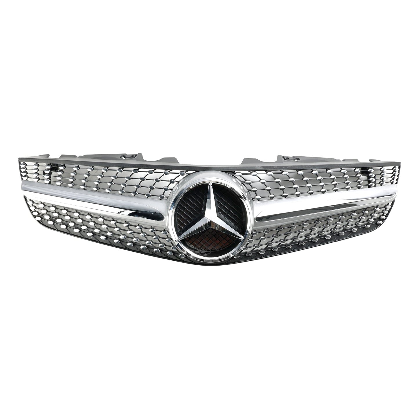 2009-2012 Mercedes Benz SL-Class R230 SL550 SL600 Front Bumper Upper Grill