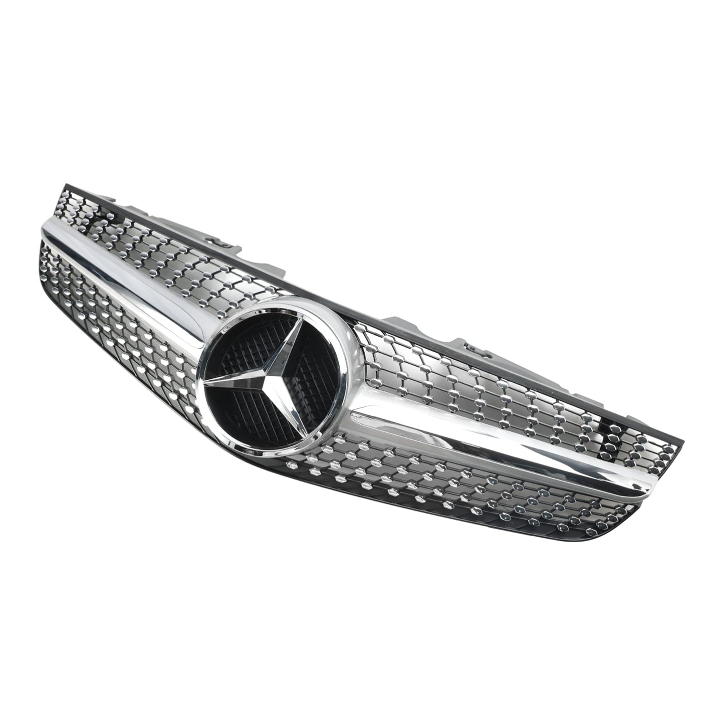 2009-2012 Mercedes Benz SL-Class R230 SL550 SL600 Front Bumper Upper Grill