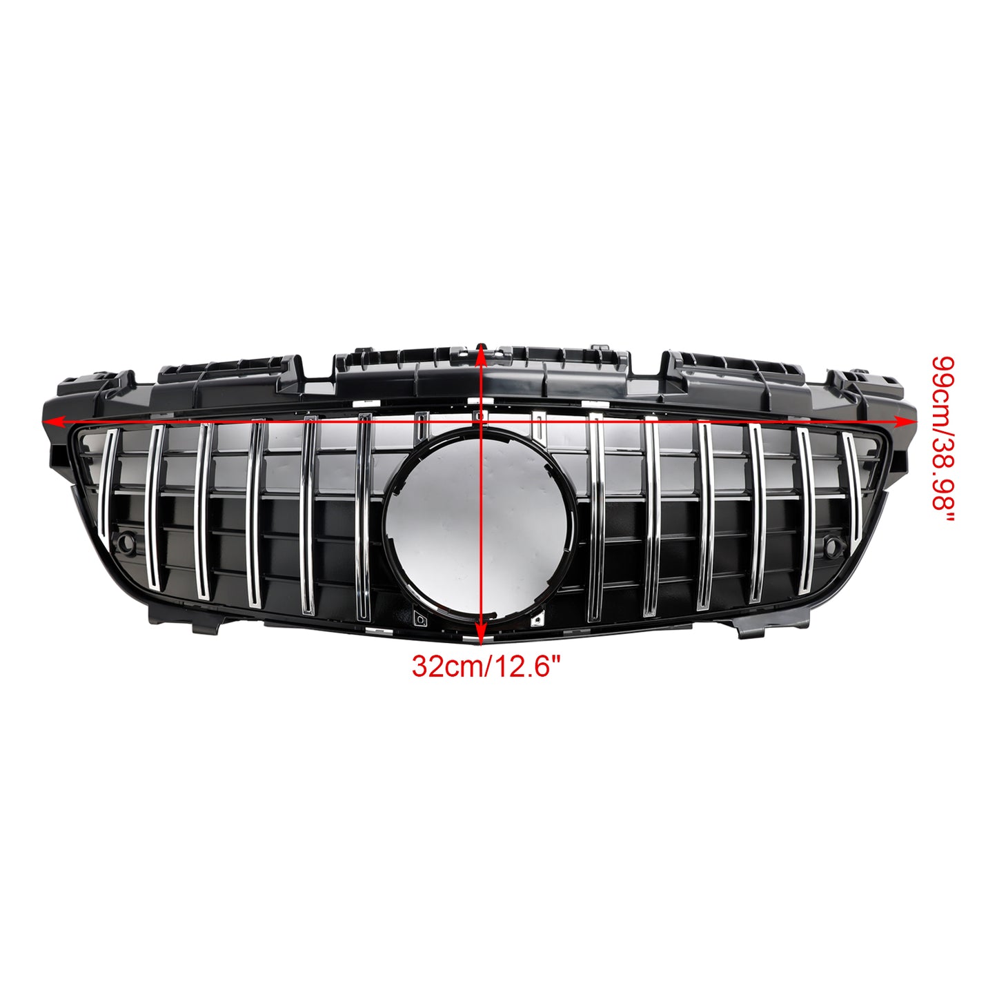 2011-2016 Mercedes SLK-Class R172 SLK55 Chrome Front Radiator Grill Grille