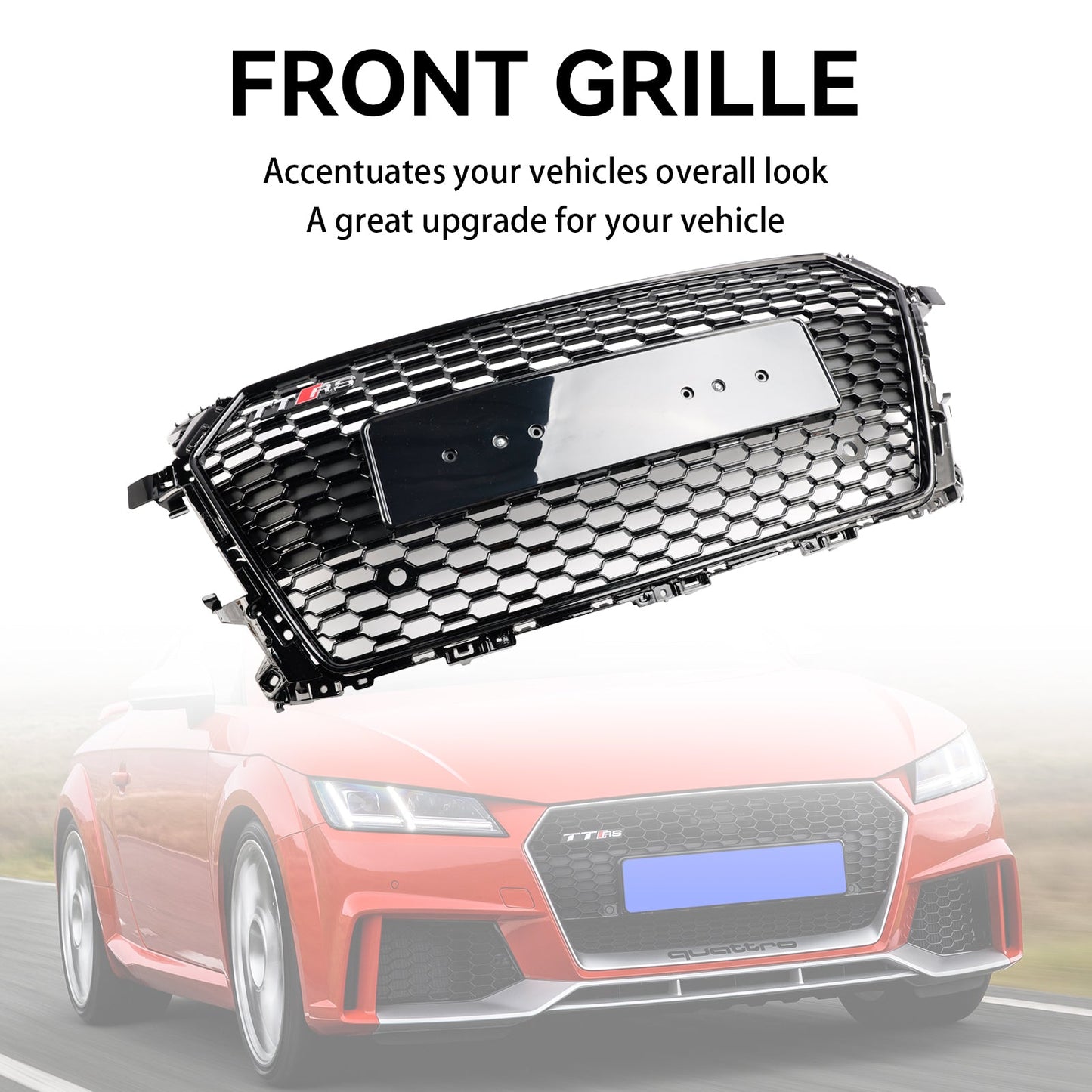 2014-2023 Audi TT MK3 FV 8S RS Style Front Honeycomb Grille Grill