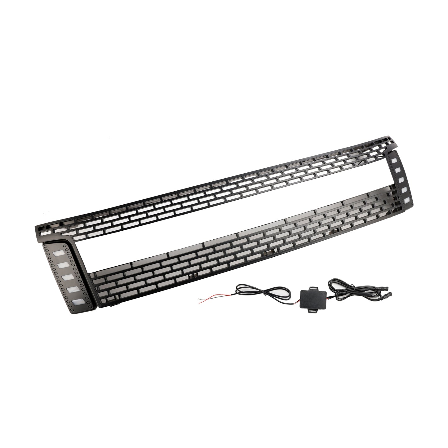 2012-2014 Ford Ranger T6 PX1 Matt Black Front Bumper Grill Grille