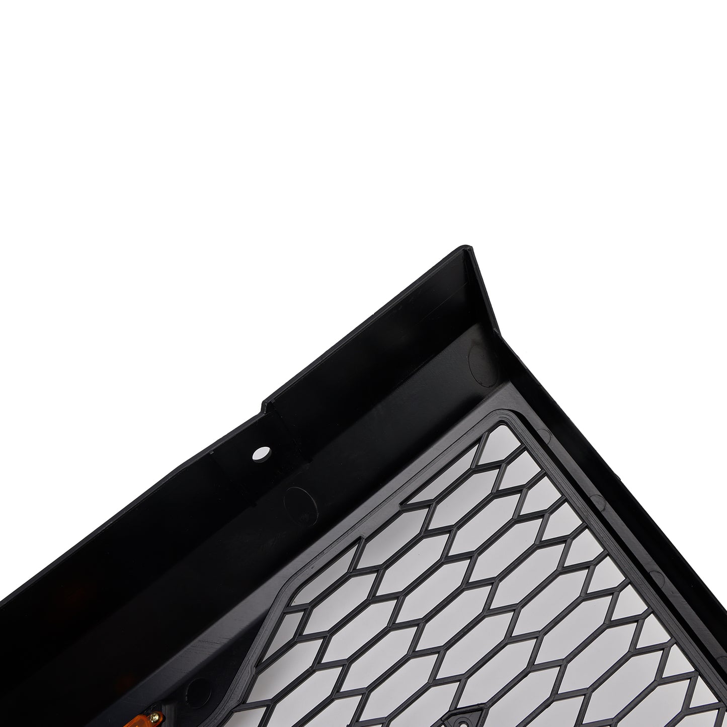 1992-1996 Ford F150 W/ Led Matte Black Front Honeycomb Bumper Grille Grill