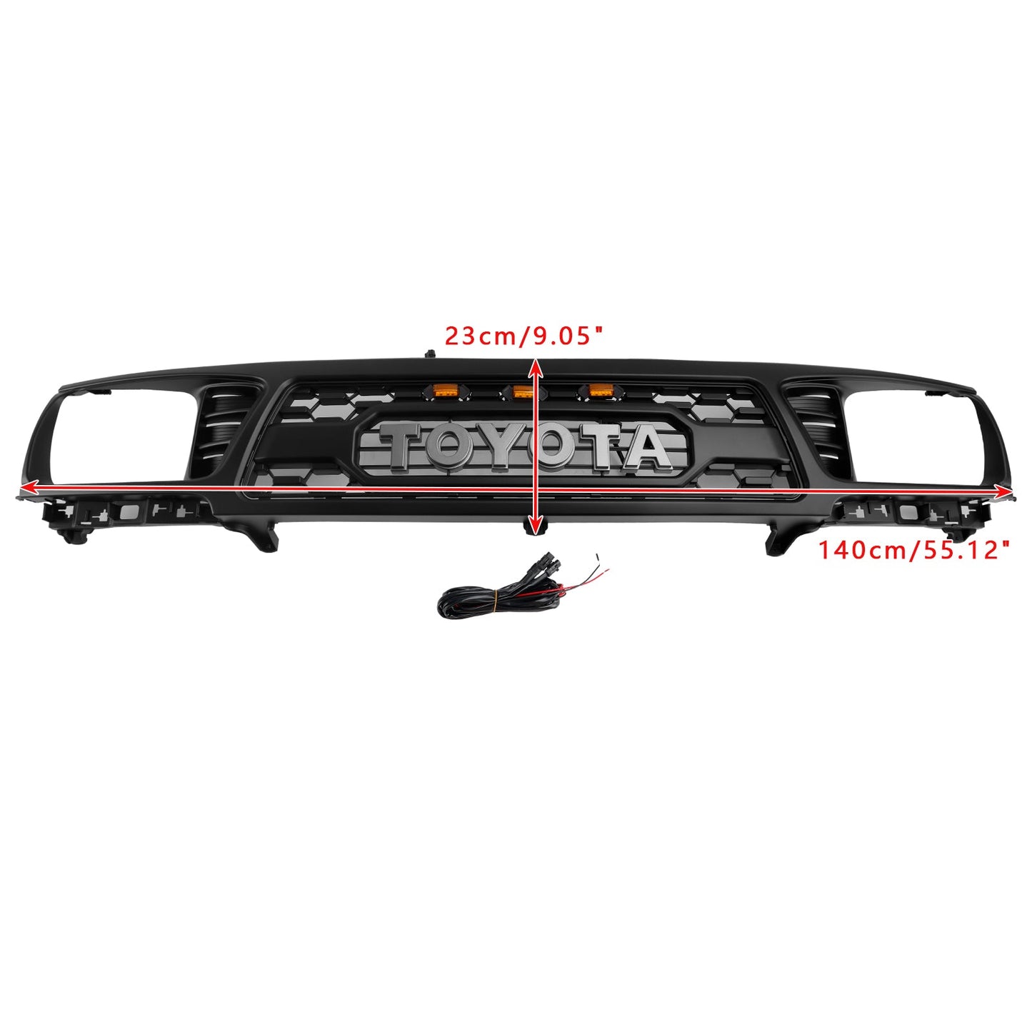 1995-1997 Toyota Tacoma TRD PRO Honeycomb Front Bumper Grill Grille
