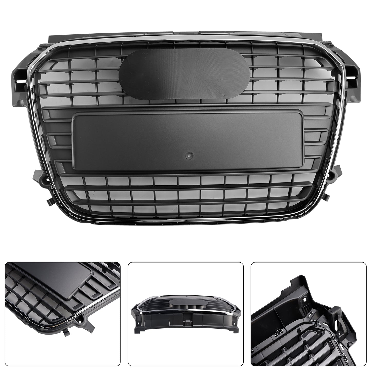 2010-2014 Audi A1 S-Line MK1 Chrome Front Bumper Grill Grille
