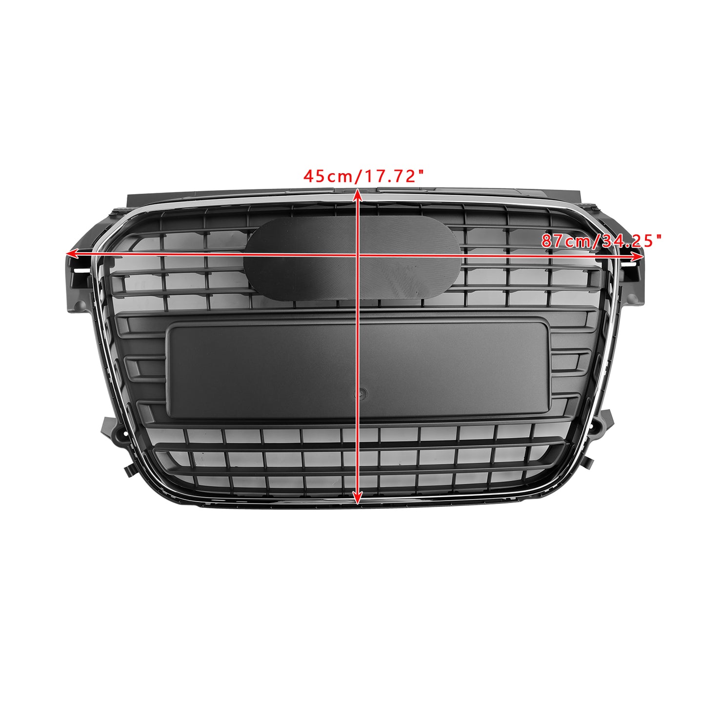 2010-2014 Audi A1 S-Line MK1 Chrome Front Bumper Grill Grille