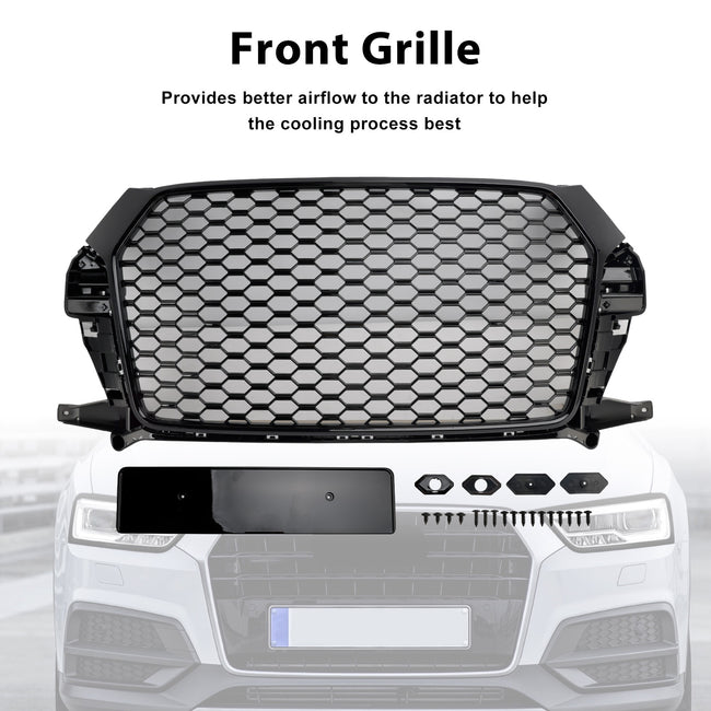 2016-2018 Audi Q3 8U Facelift Front Bumper Grill Grille 8U0853653M
