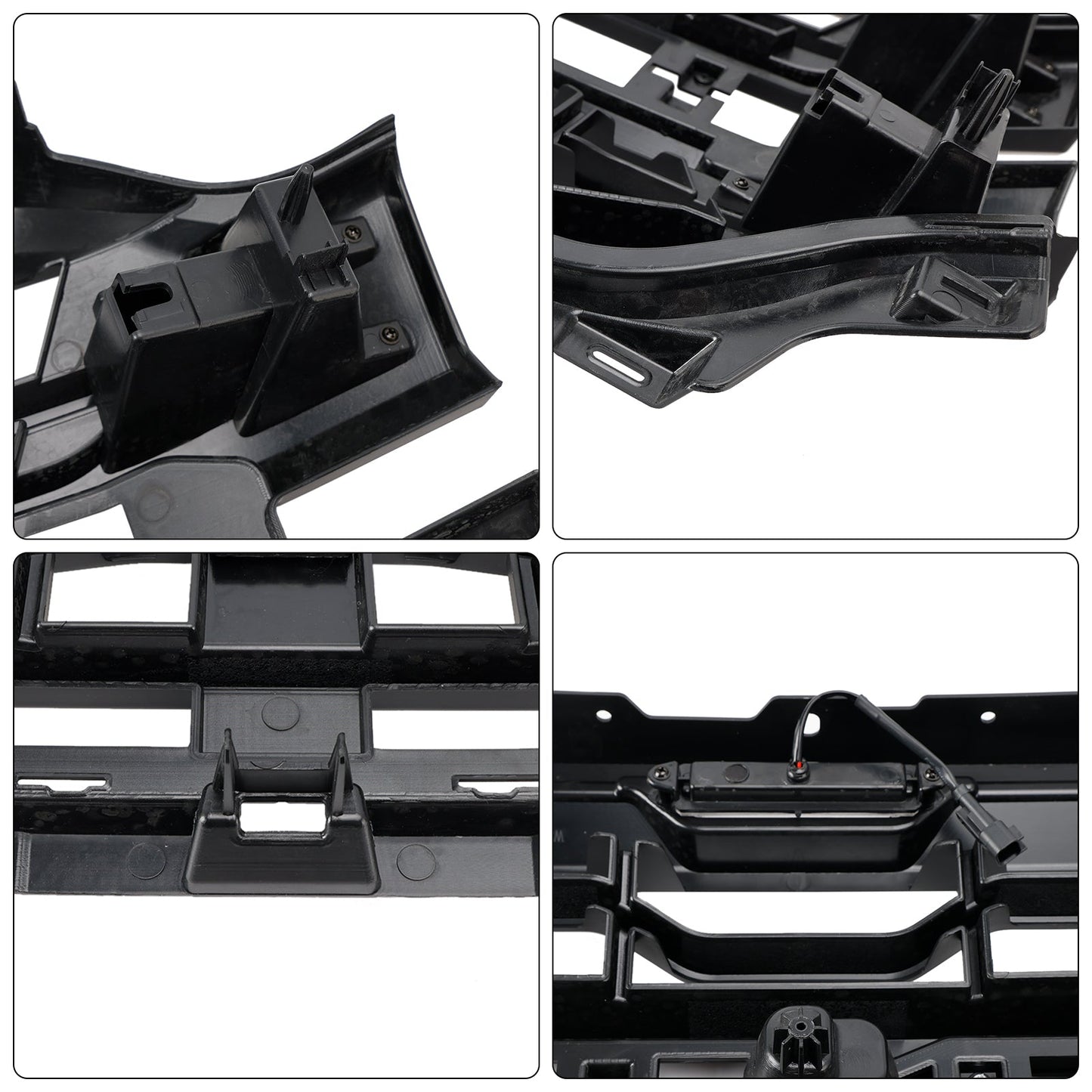 2024+ Ford F150 With LED Black Front Bumper Grille Grill