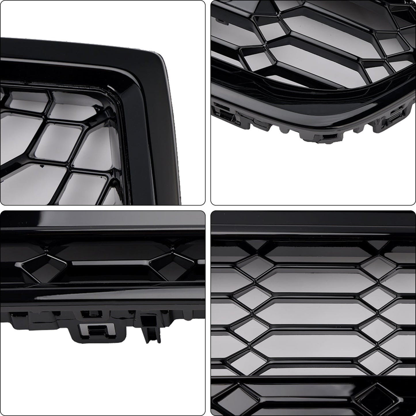 2019-2024 Audi A7 C8 / Sline / S7 Gloss Black Front Bumper Grill Grille