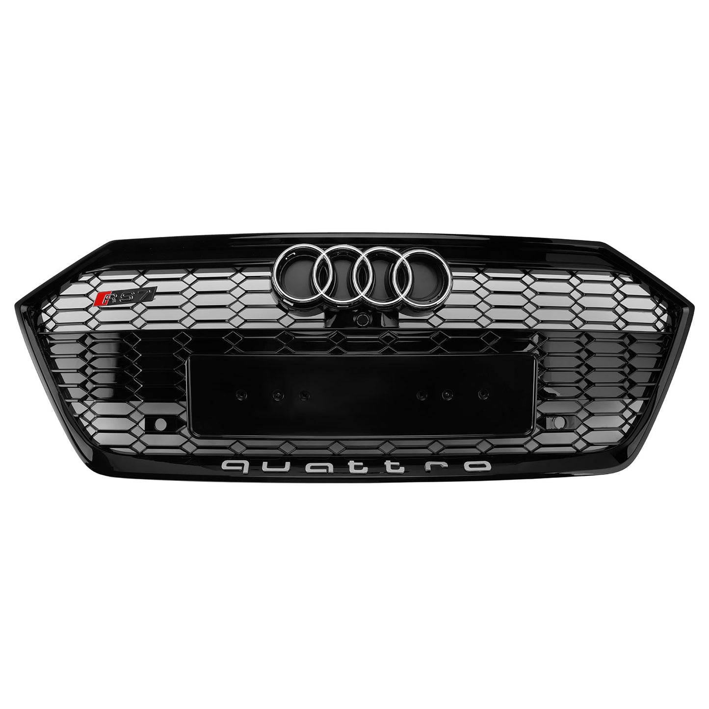 2019-2024 Audi A7 C8 / Sline / S7 Gloss Black Front Bumper Grill Grille