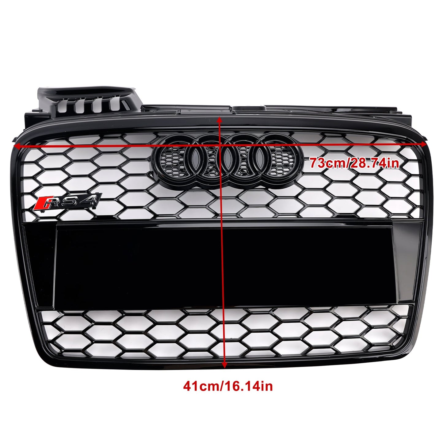 2005-2008 Audi A4 B7 RS4 Style Honeycomb Sport Mesh Hex Grille Grill