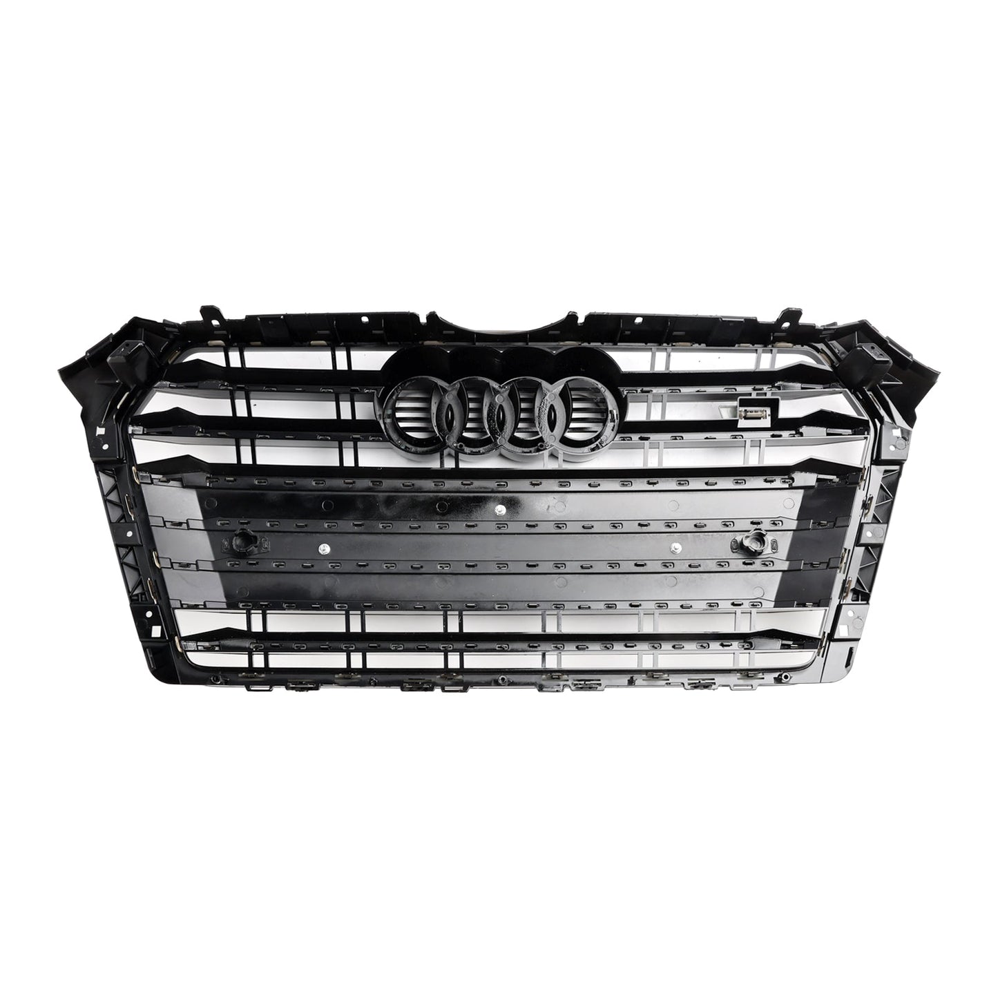 2017-2018 Audi A4/S4 B9 S4 Style Bumper Mesh Hex Grille Grill Black