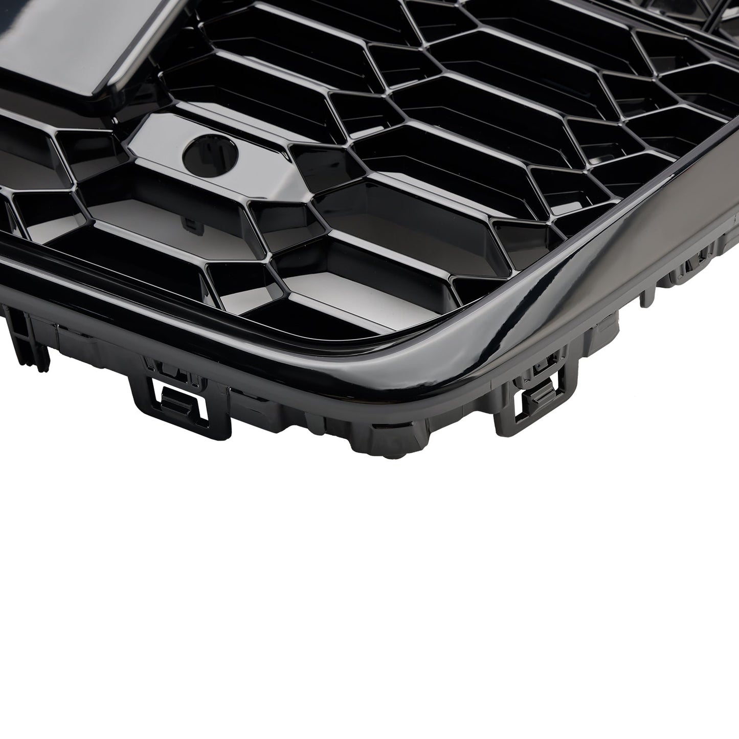 2019-2023 Audi A6 S6 W/ACC RS6 Style Honeycomb Mesh Front Grill Grille