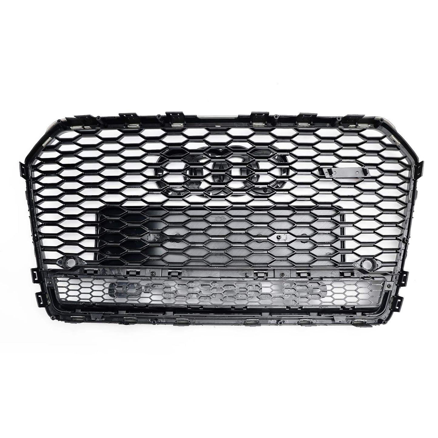 2016-2018 Audi A6 S6 C7 C7PA RS6 Style Honeycomb Mesh Front Grill Grille Black