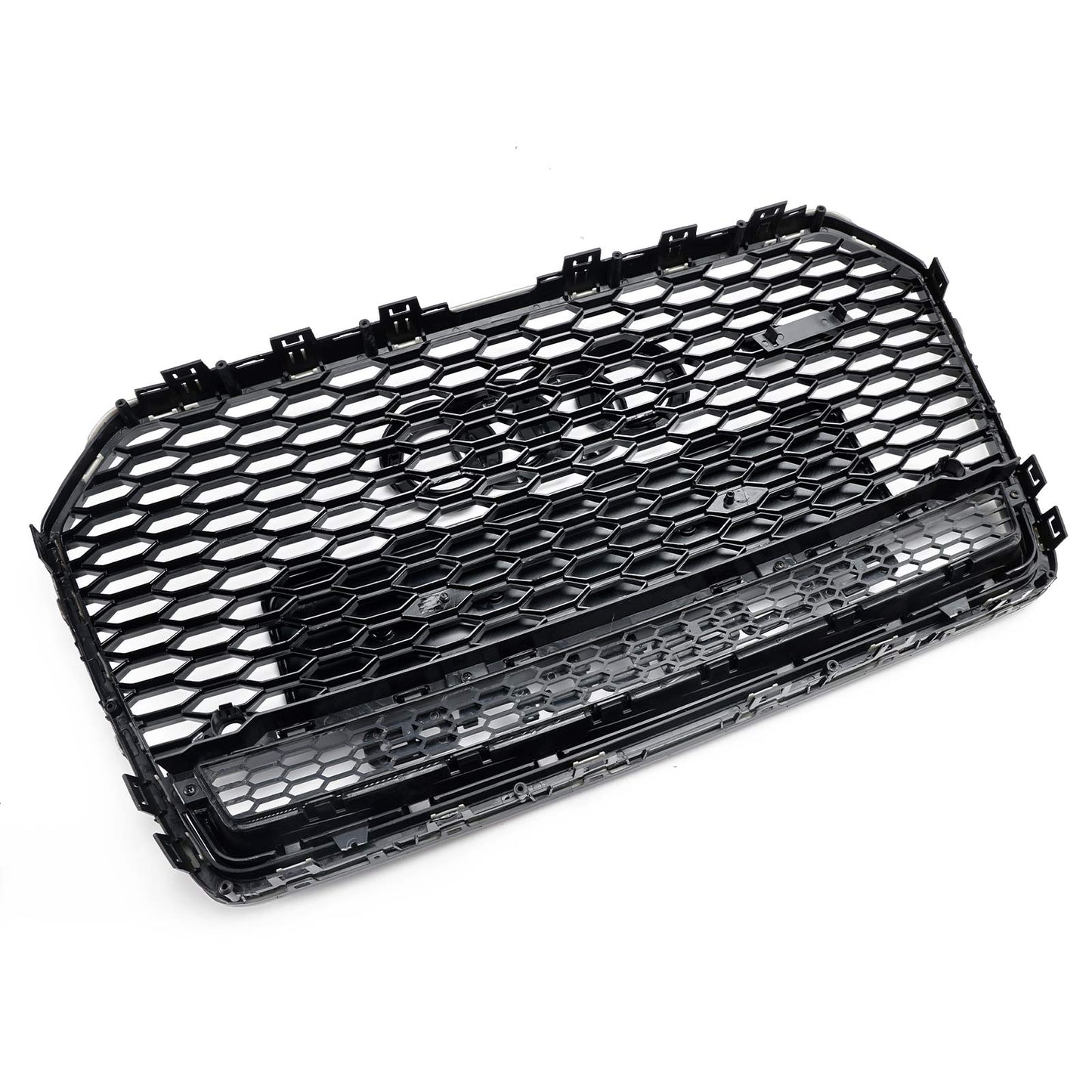 2016-2018 Audi A6 S6 C7 C7PA RS6 Style Honeycomb Mesh Front Grill Grille Black