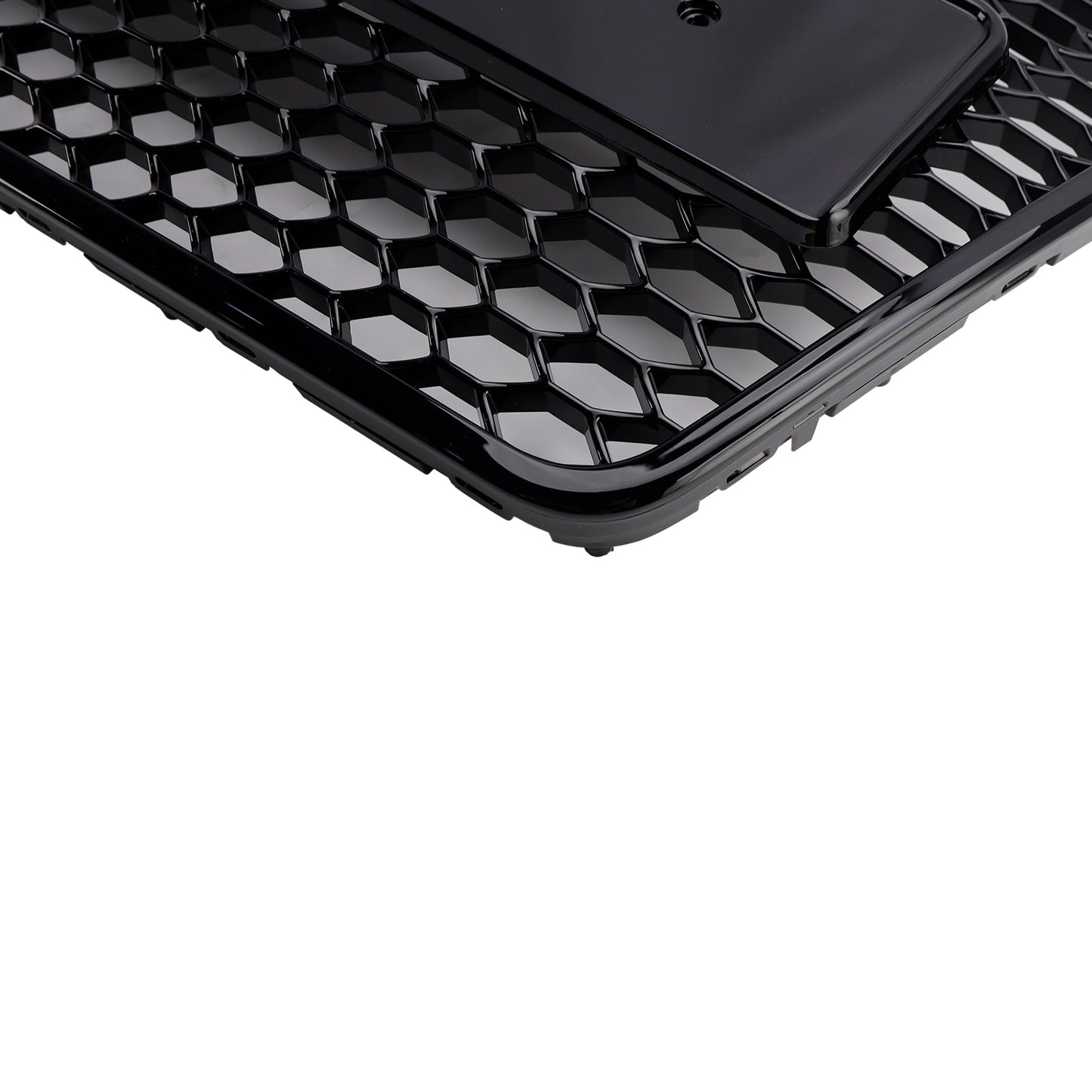 2008-2011 Audi A6 C6 Facelift Black Front Honeycomb Bumper Grill Grille