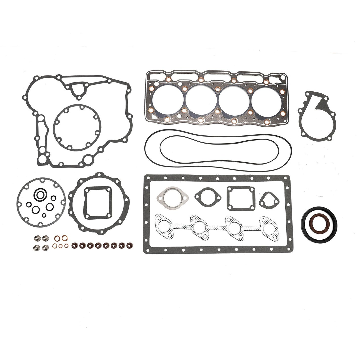 Kubota Tractor B2910HSD B7800HSD B3030HSDC B3300S Complete Cylinder Head Assy+Gasket Kit 1G091-03044