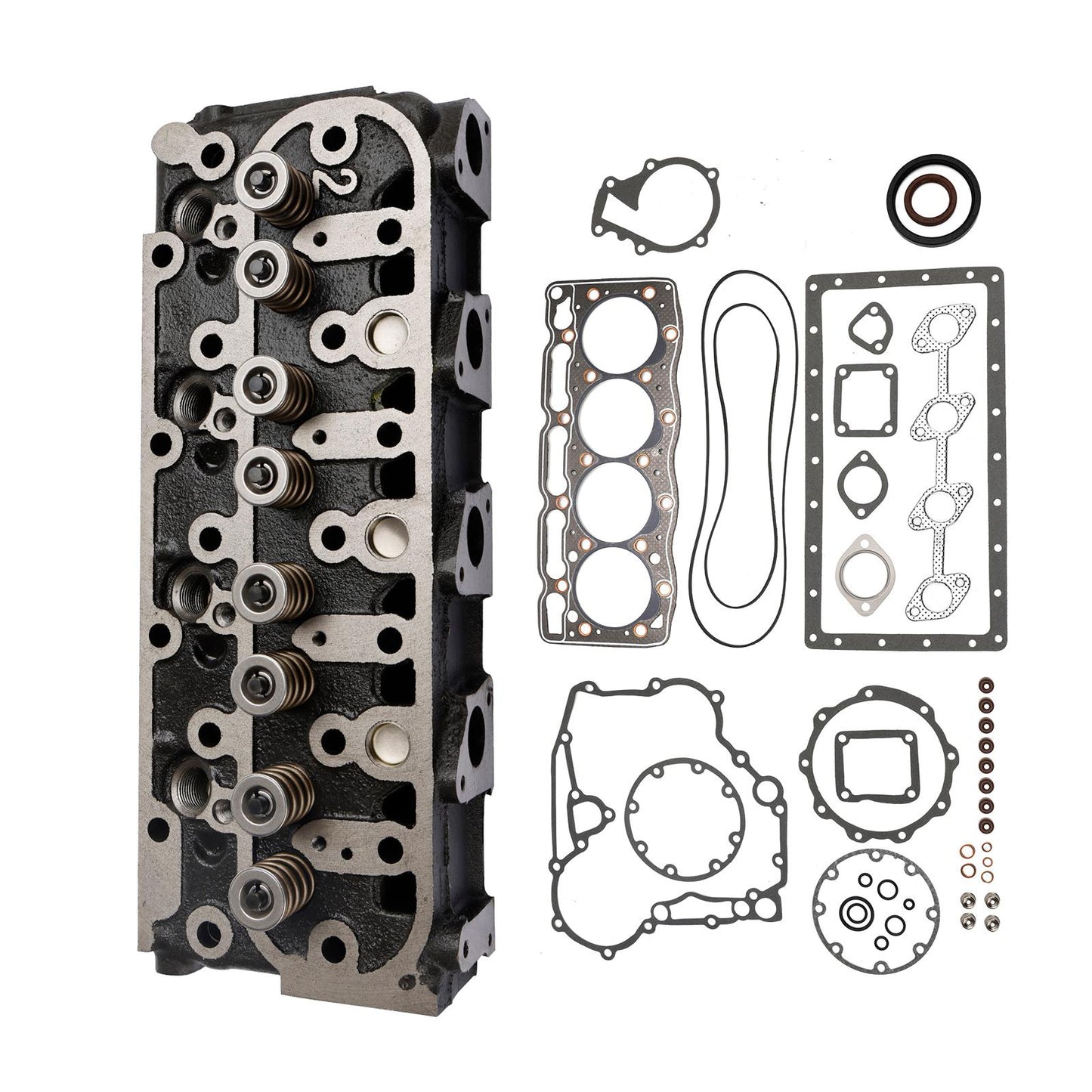 Kubota Tractor B2910HSD B7800HSD B3030HSDC B3300S Complete Cylinder Head Assy+Gasket Kit 1G091-03044