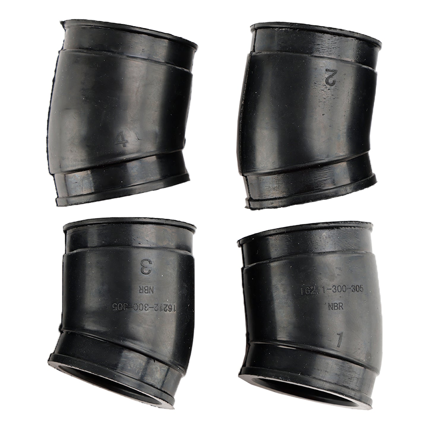 Carburetor Air Intake Insulators Boots For Honda CB750 CB750K SOHC 1971-1976