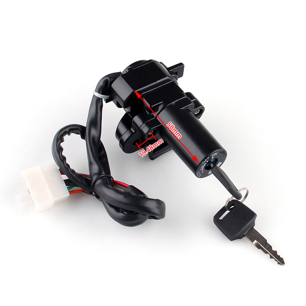 1993-2006 Kawasaki ZZR400 Ignition Switch Lock Keys