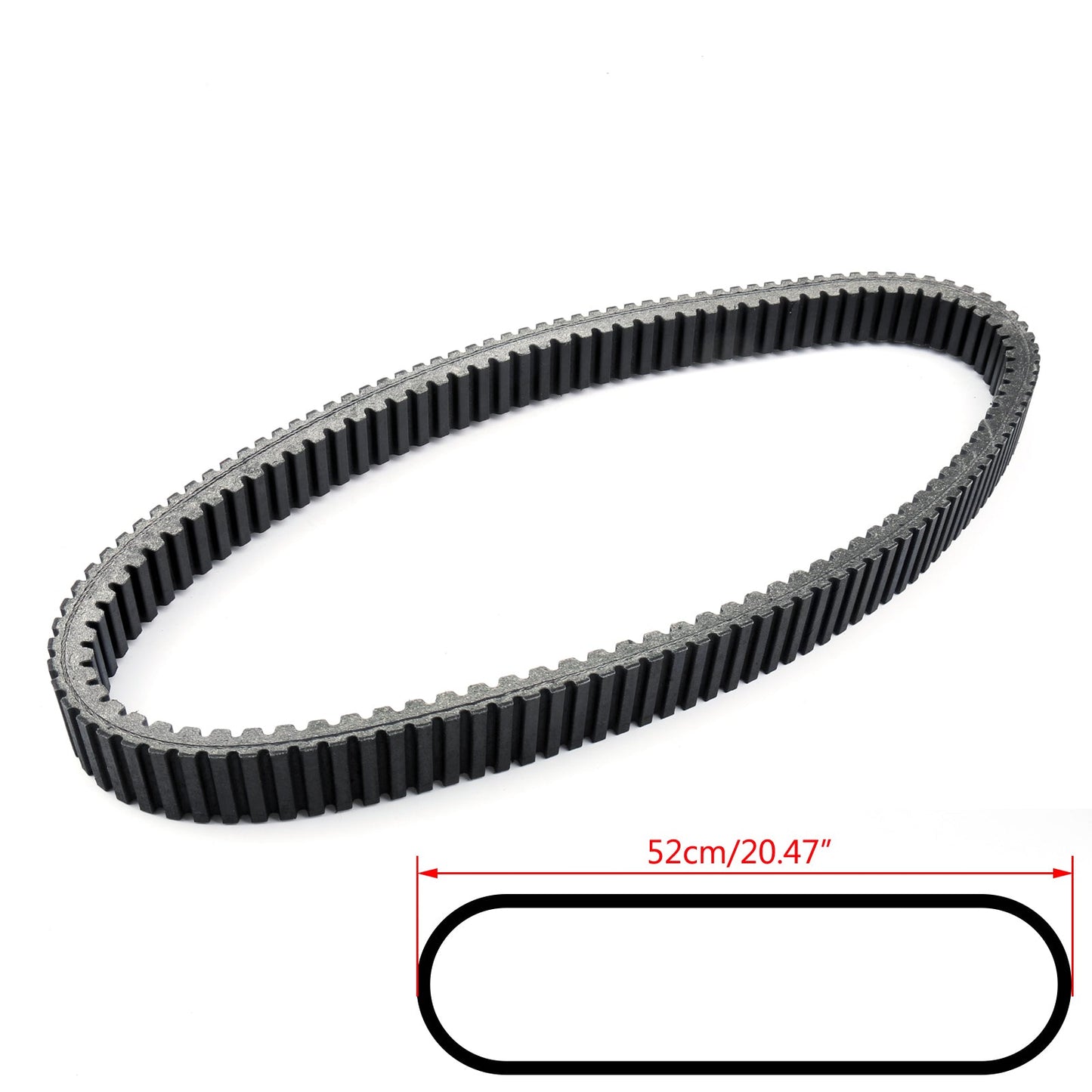 2007-2008 Kawasaki KAF950 Mule 3010 Trans 4X4 Diesel Drive Belt 59011-1087