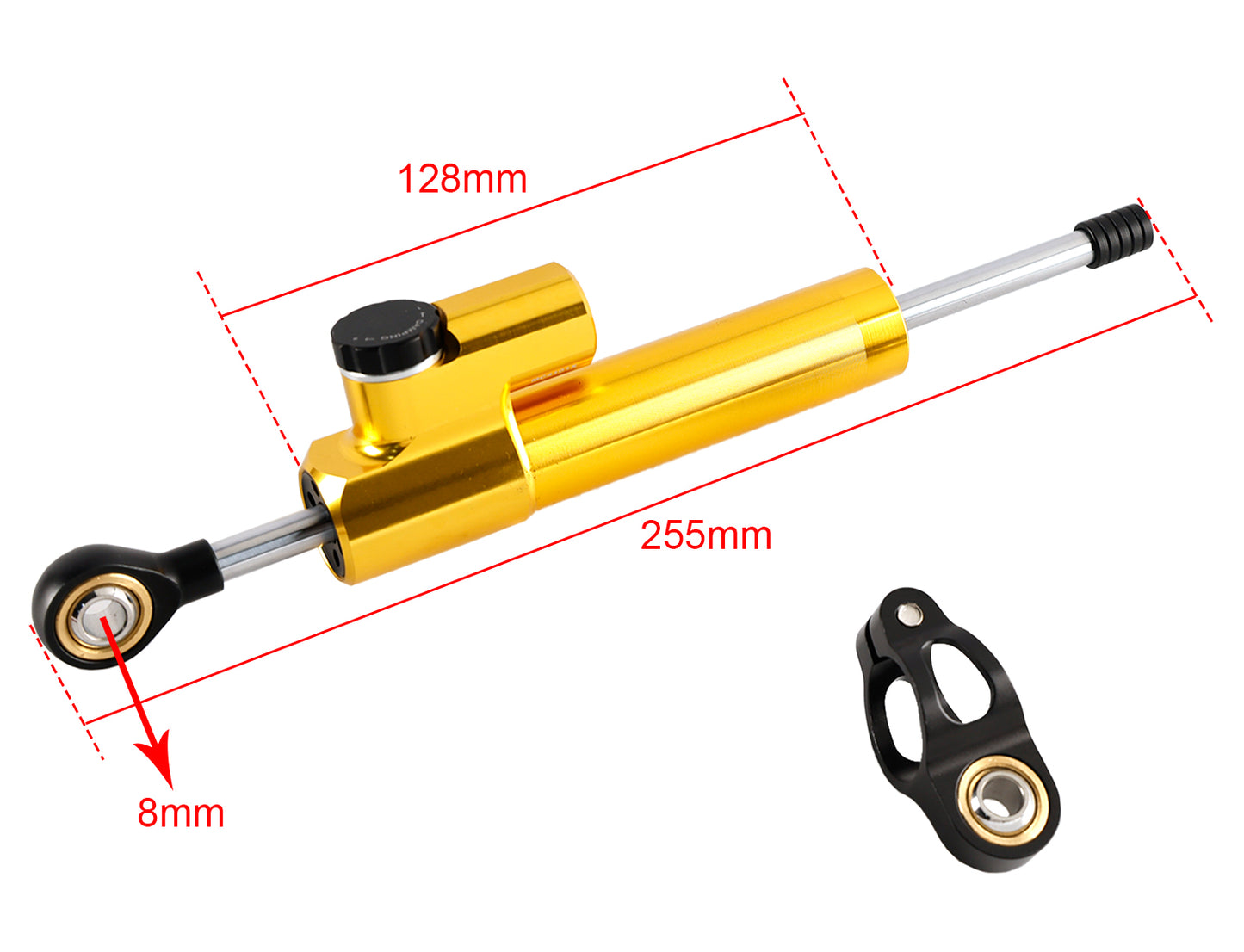 Motorcycle Steering Damper Stabilizer For Yamaha YZF-R3 2015 YZF-R25 2014-2015 Generic